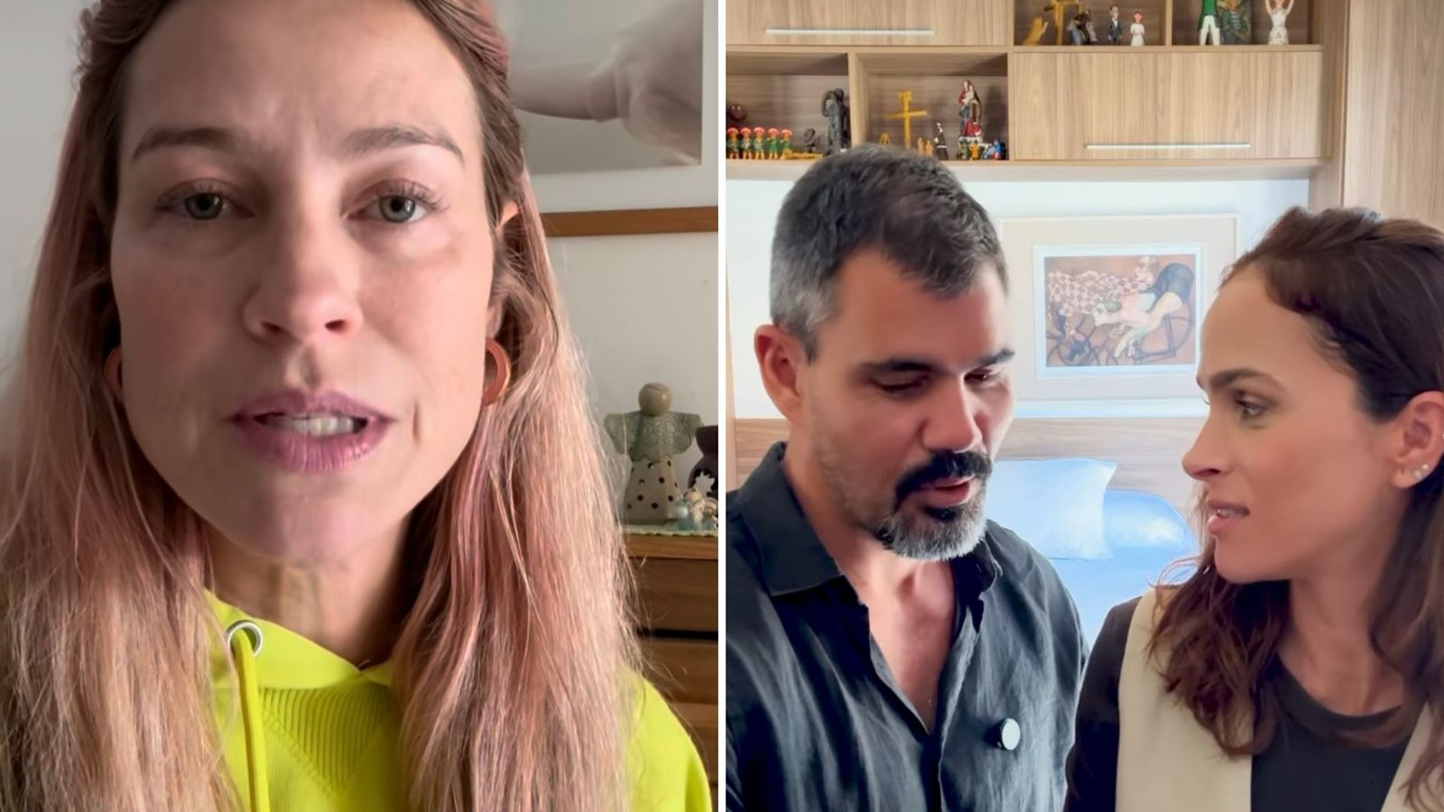 Piovani compartilha críticas a Juliano e Letícia Cazarré em polêmica: ‘Na cabeça dela’