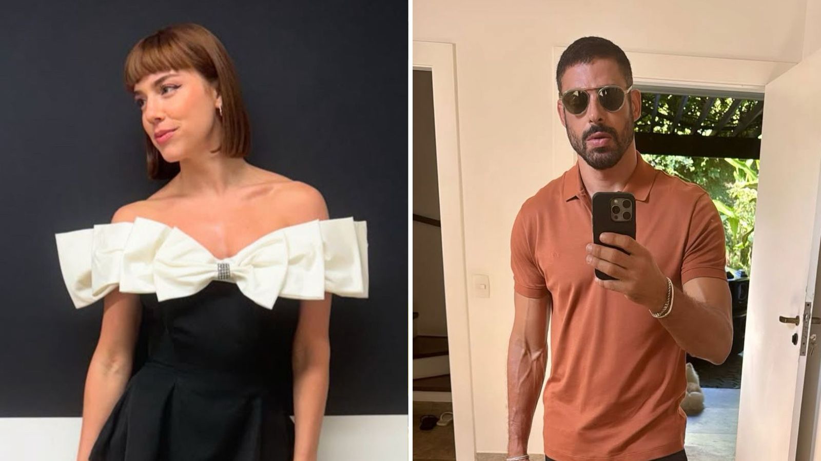 Alice Wegmann se pronuncia sobre susposta indireta a Cauã Reymond: ‘É direta’
