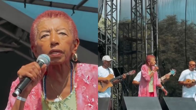 Leci Brandão passa mal durante show e é retirada às pressas do palco: ‘Mal-estar’