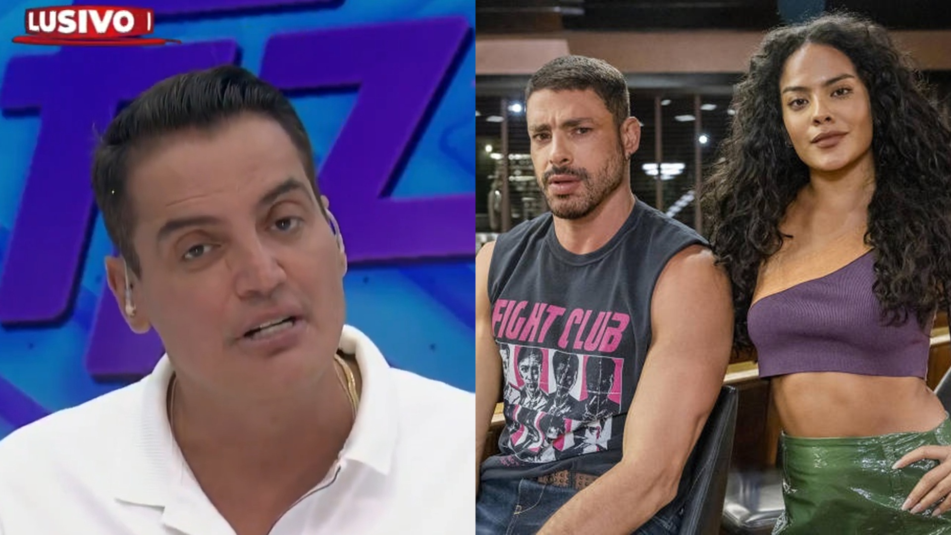Leo Dias diz que Bella Campos criticou cheiro de Cauã Reymond na Globo: ‘Você está fedendo’