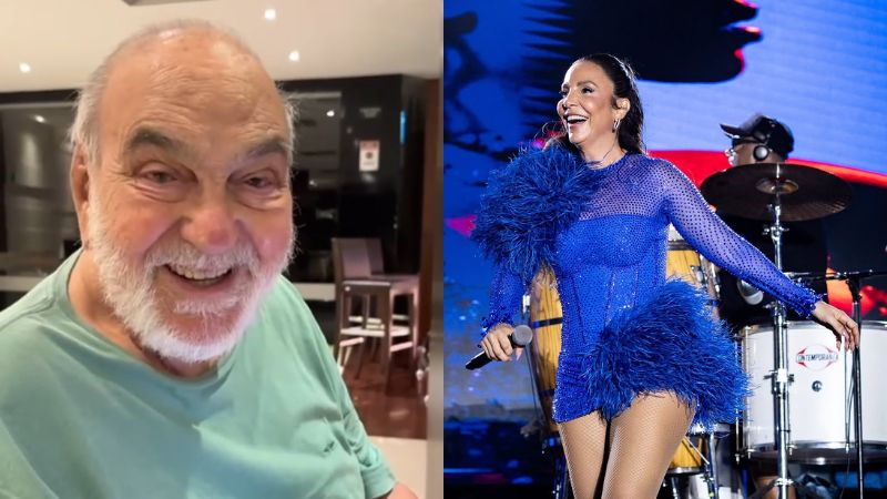 Lima Duarte recebe ligação surpresa de Ivete Sangalo às 4h30 da manhã: ‘O que ela quer?’