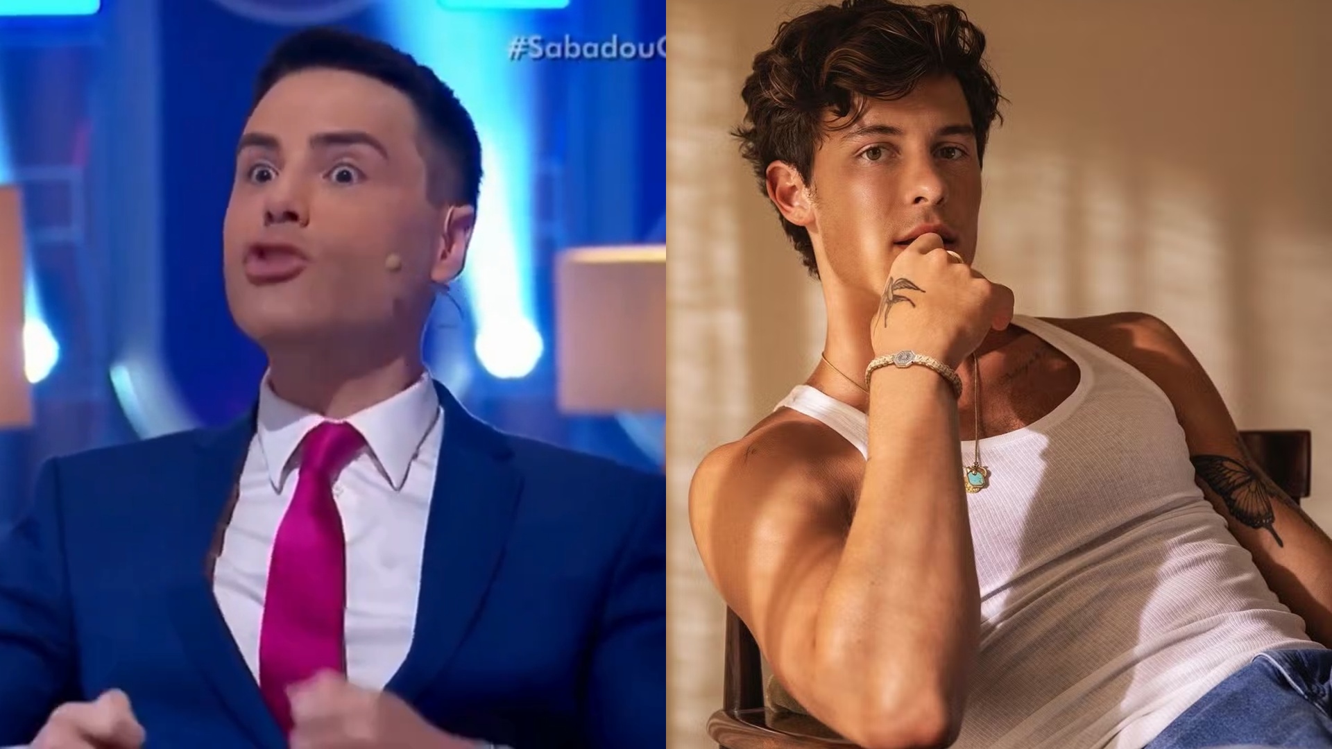 Luiz Bacci assume que expôs Shawn Mendes após ter foto negada: ‘Mandei pro Leo Dias’
