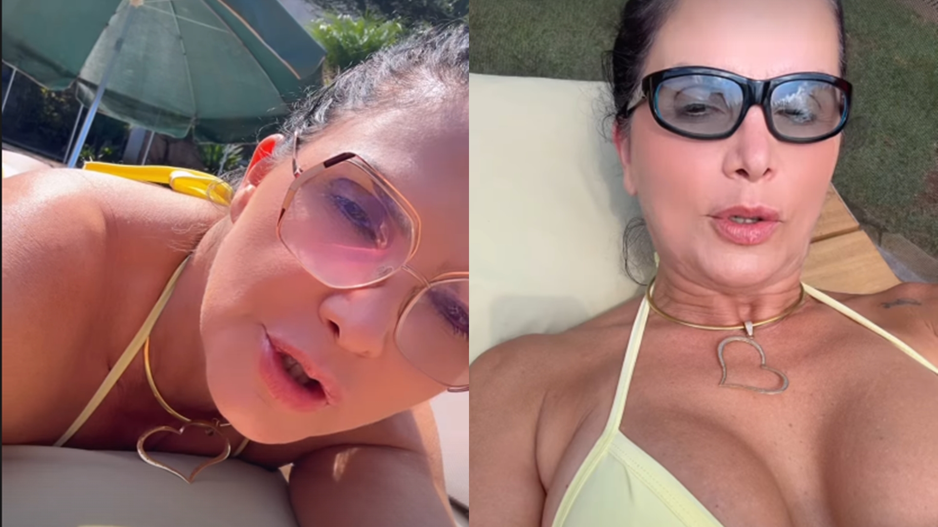 Luiza Ambiel aparece de biquíni em vídeo sugestivo e é criticada: ‘Essa senhora ficou vulgar’