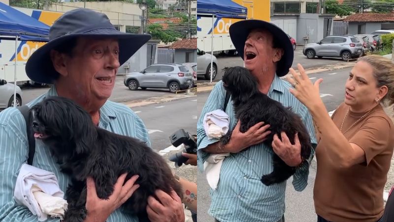 Marcos Oliveira se emociona com mudança para o Retiro dos Artistas: ‘Dormir tranquilo’