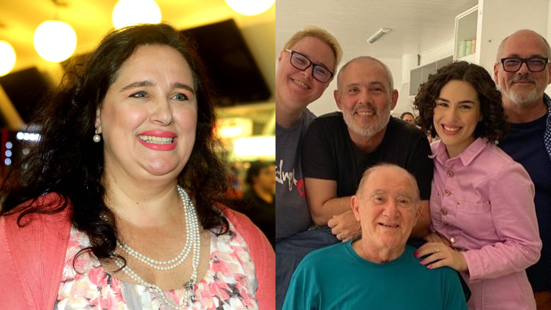 Esposa de Renato Aragão nega polêmica com filha lésbica do ator: ‘Estamos juntos’