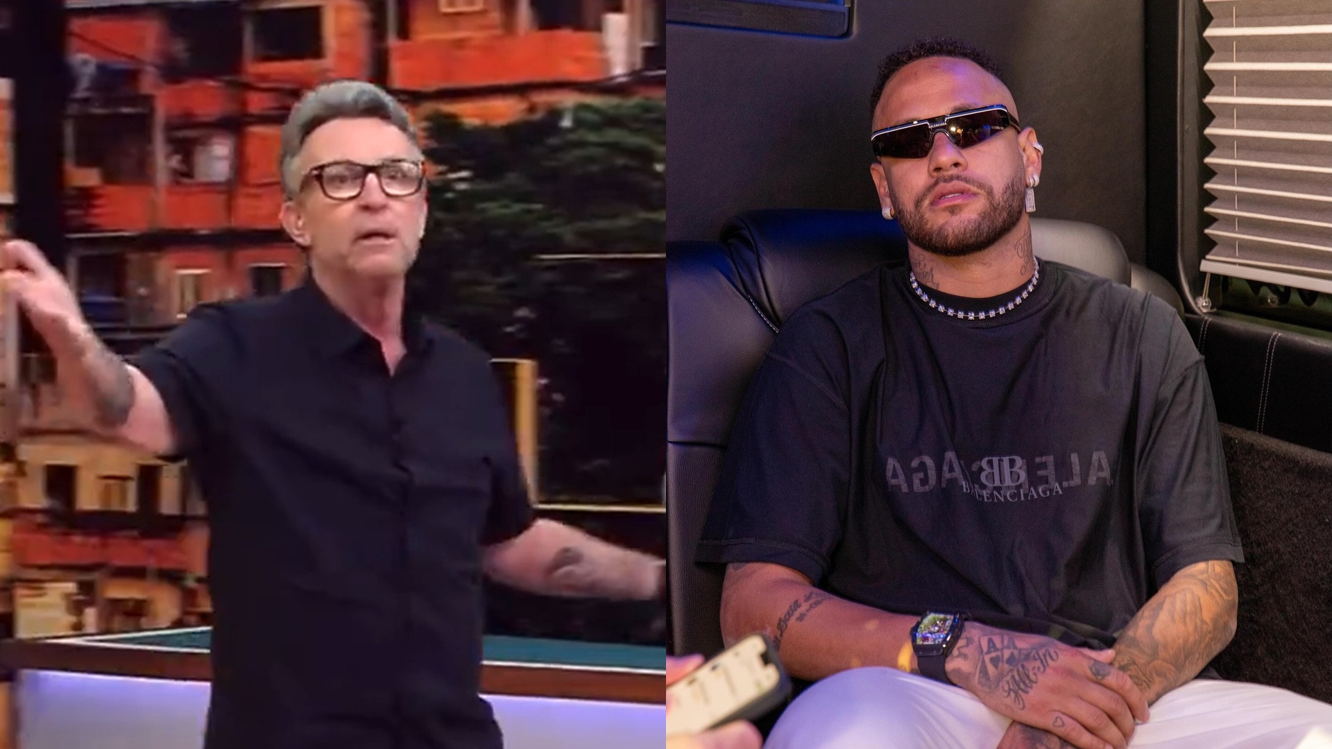 Craque Neto é rebatido por Neymar após crítica e se revolta: ‘Não tenho medo de você’
