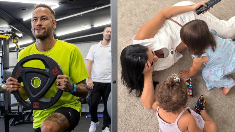 Noivos? Neymar e Bruna Biancardi aparecem usando alianças e alimentam rumores