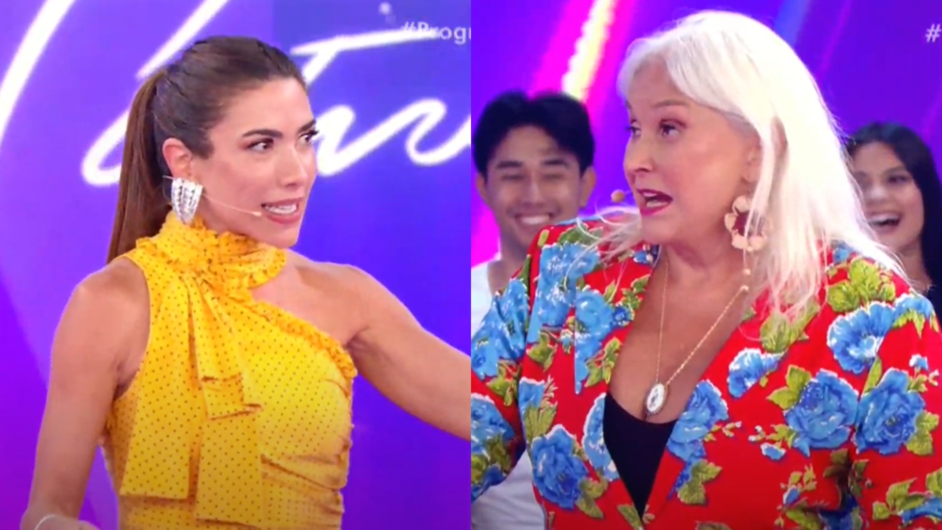 Patrícia Abravanel questiona Fafá de Belém sobre Silvio Santos: ‘Nunca deu uns beijinhos no meu pai?’