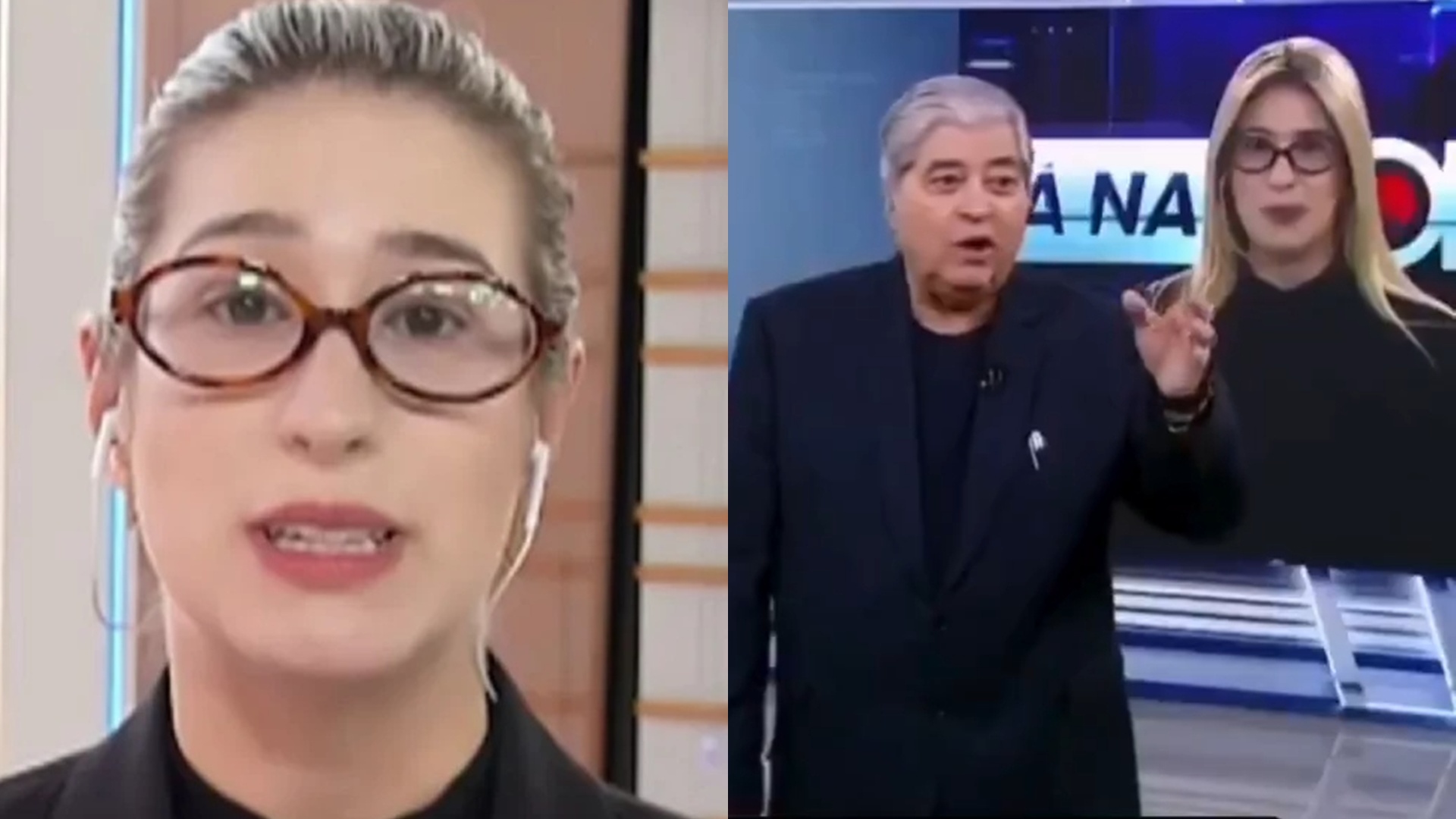 Repórter sompe o silêncio após tomar patada de Datena ao vivo: ‘Jamais imaginei’