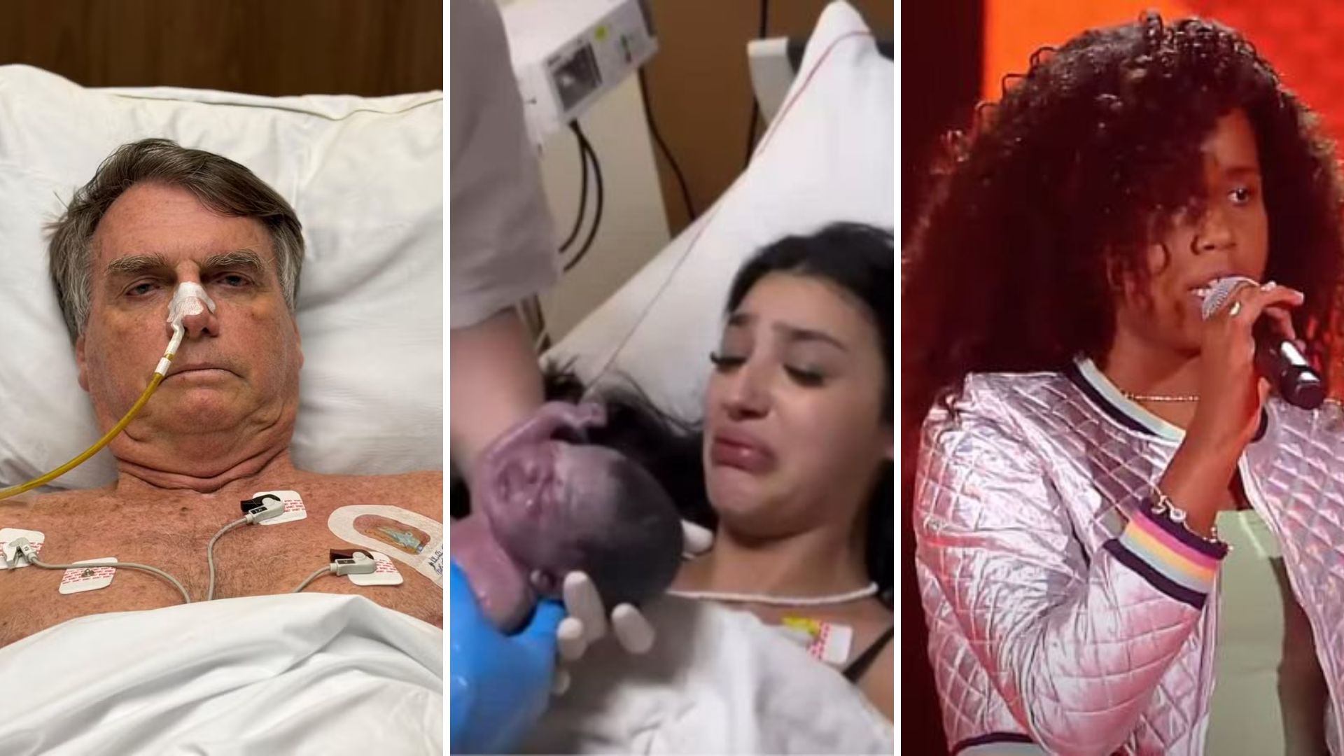 Piora de Bolsonaro, parto de Bia Miranda e morte de ex-The Voice Kids marcam o dia