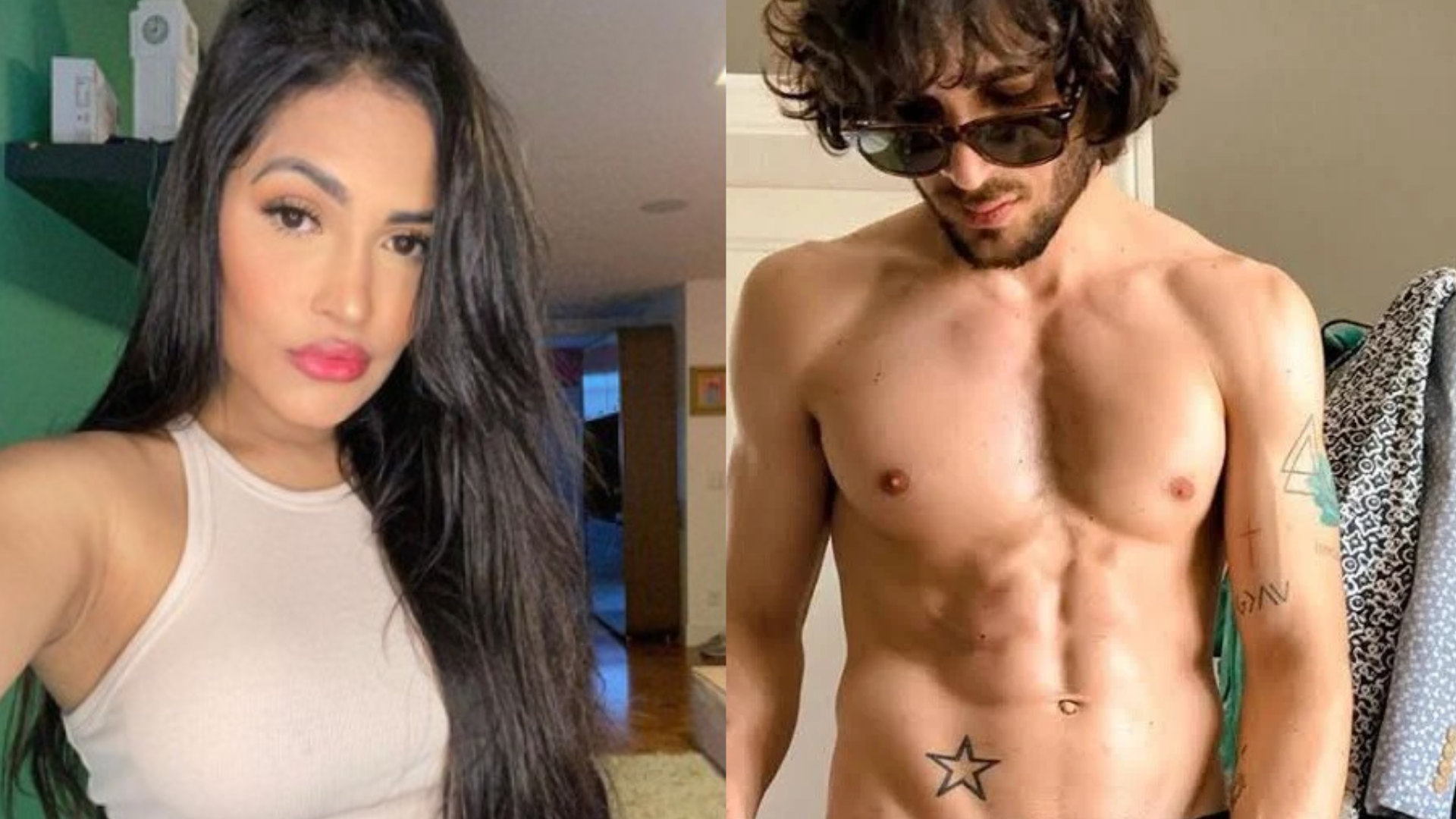 Rolou? Fiuk e Flay trocam beijos em festa no Rio de Janeiro