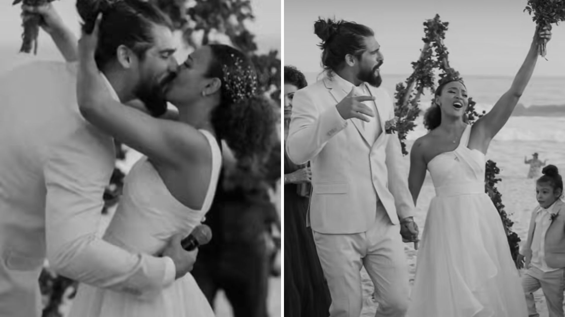 Sheron Menezzes homenageia marido pelos três anos de casamento: ‘Que sorte’
