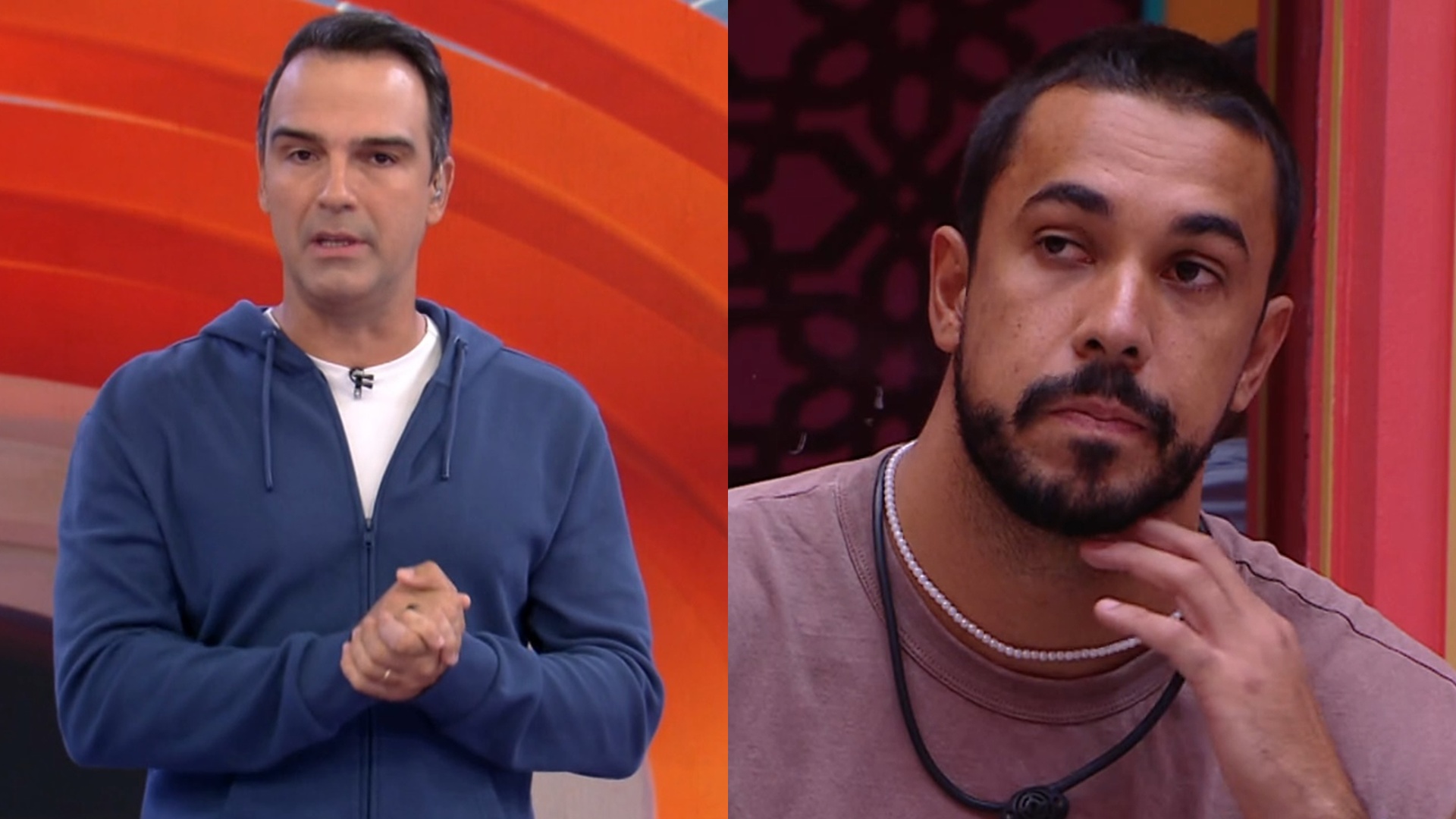 BBB 25: Tadeu dá bronca em Maike por passar dos limites com Renata: ‘Houve excessos’