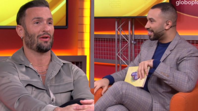 Vai rolar? Diego Hypolito e Gil do Vigor revelam flerte no Bate-Papo BBB: ‘Tinha crush’