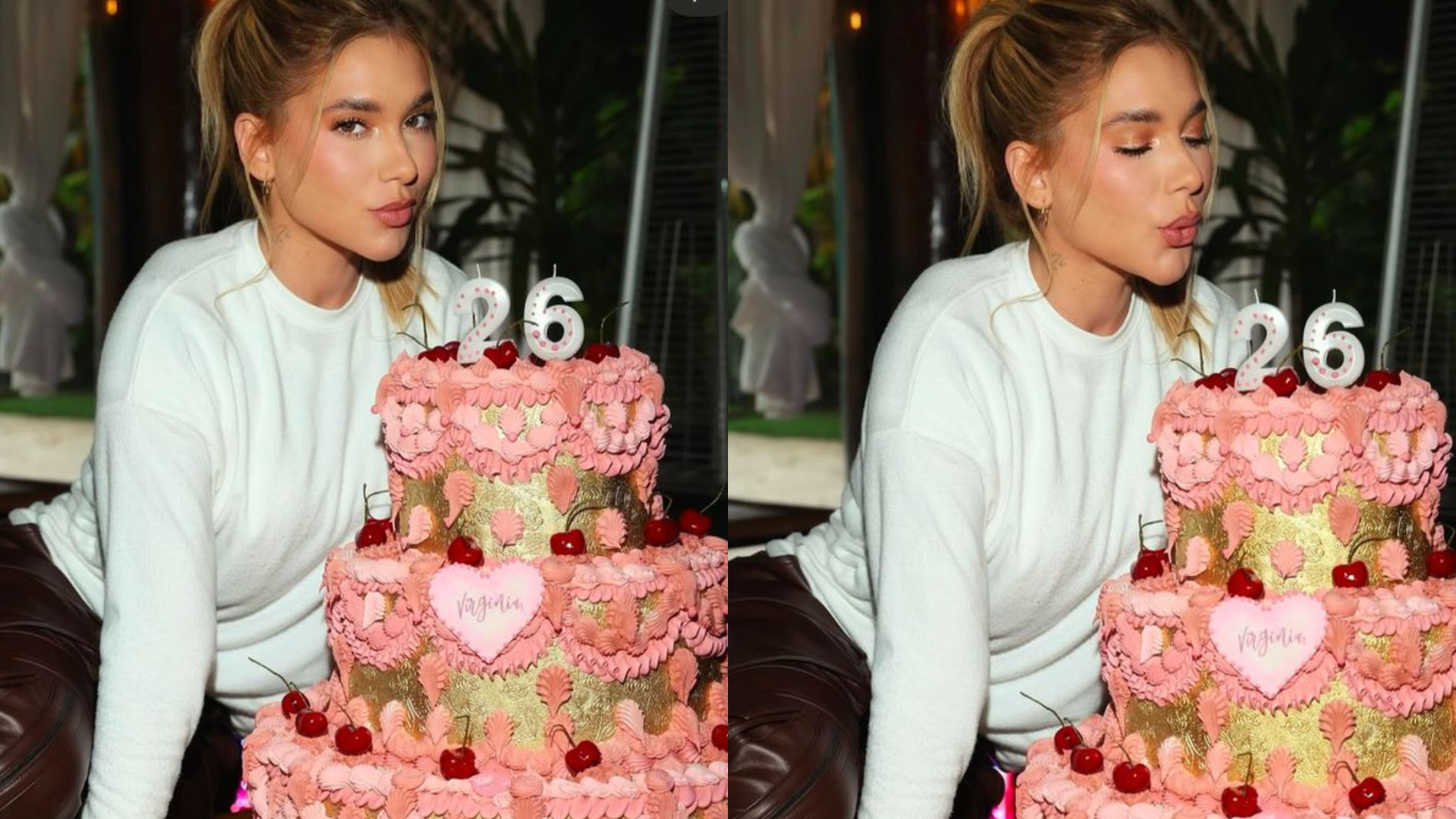 Virginia Fonseca celebra 26 anos com festa íntima em casa de praia: ‘Novo ciclo’