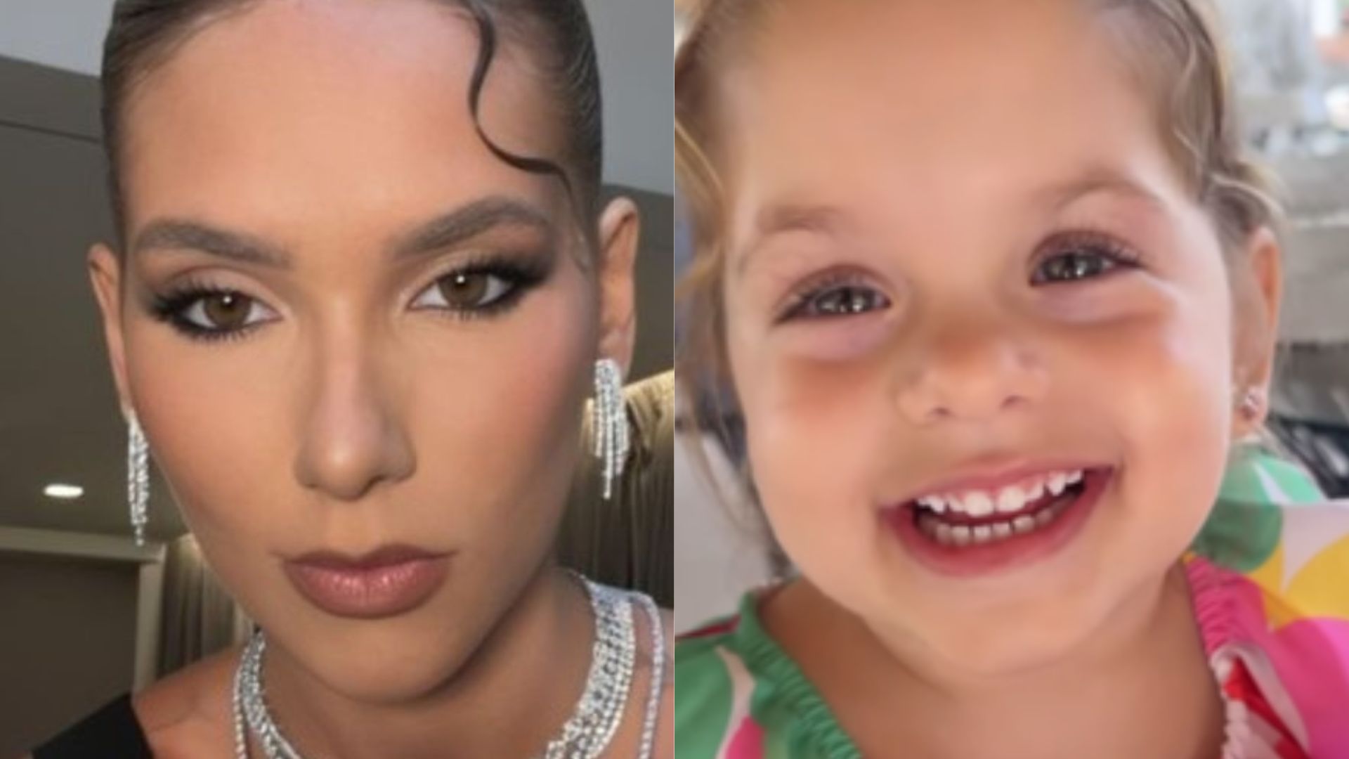 Virginia Fonseca revela diagnóstico da filha após criança surgir com olho inchado