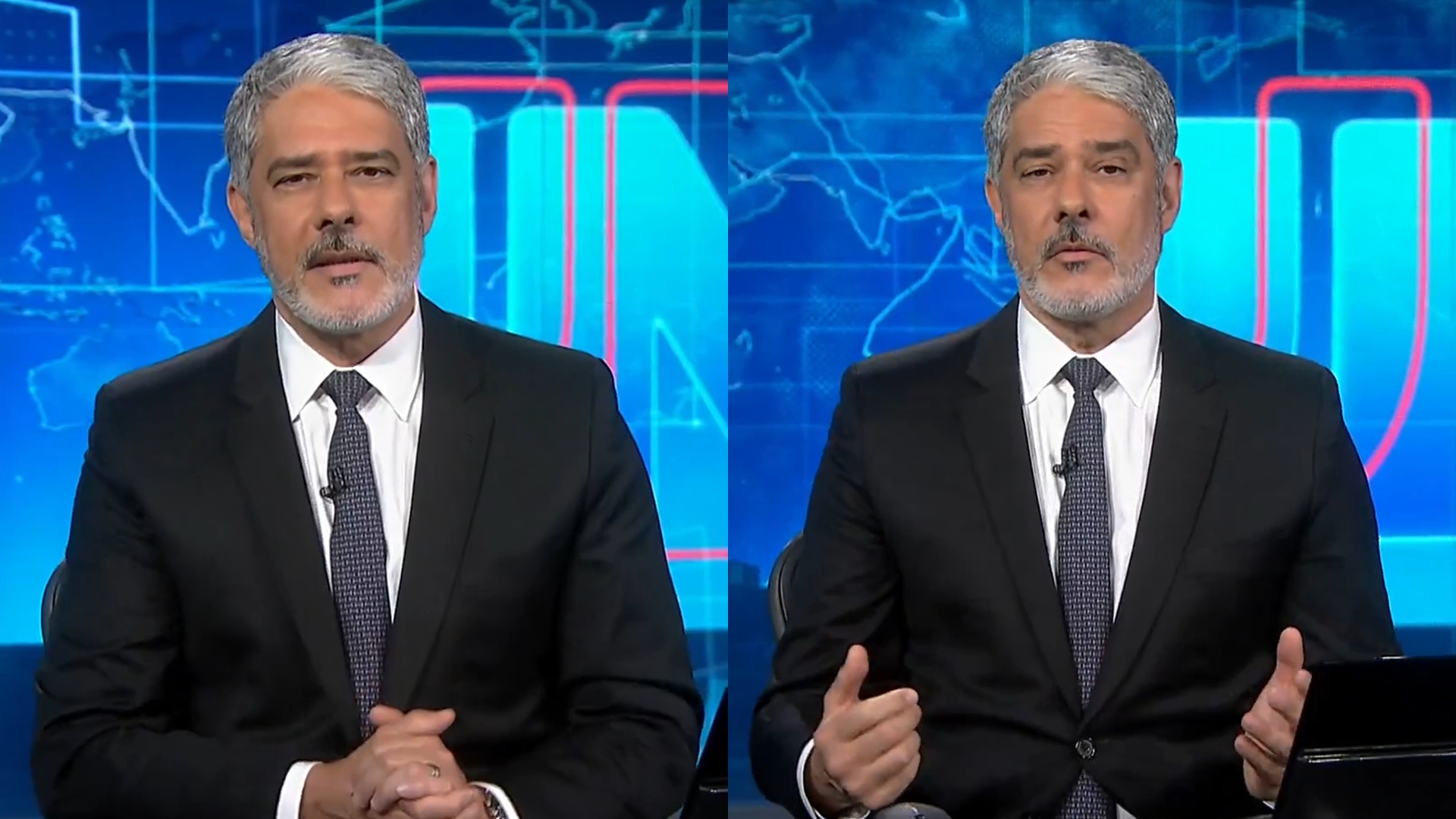 William Bonner se justifica ao adiar especial de 60 anos da Globo no JN: ‘Não foi possível’