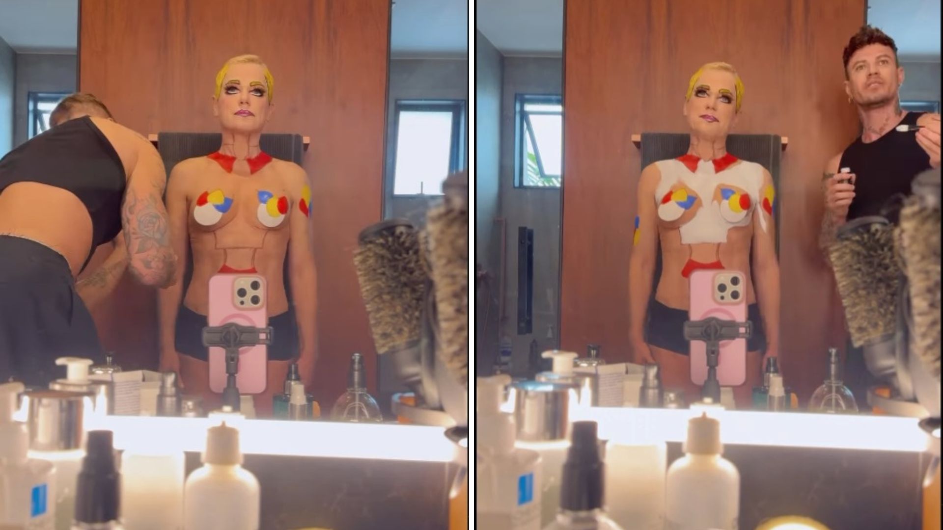 Bastidores! Xuxa surge irreconhecível em visual de novo videoclipe: ‘Ficou maneiro’