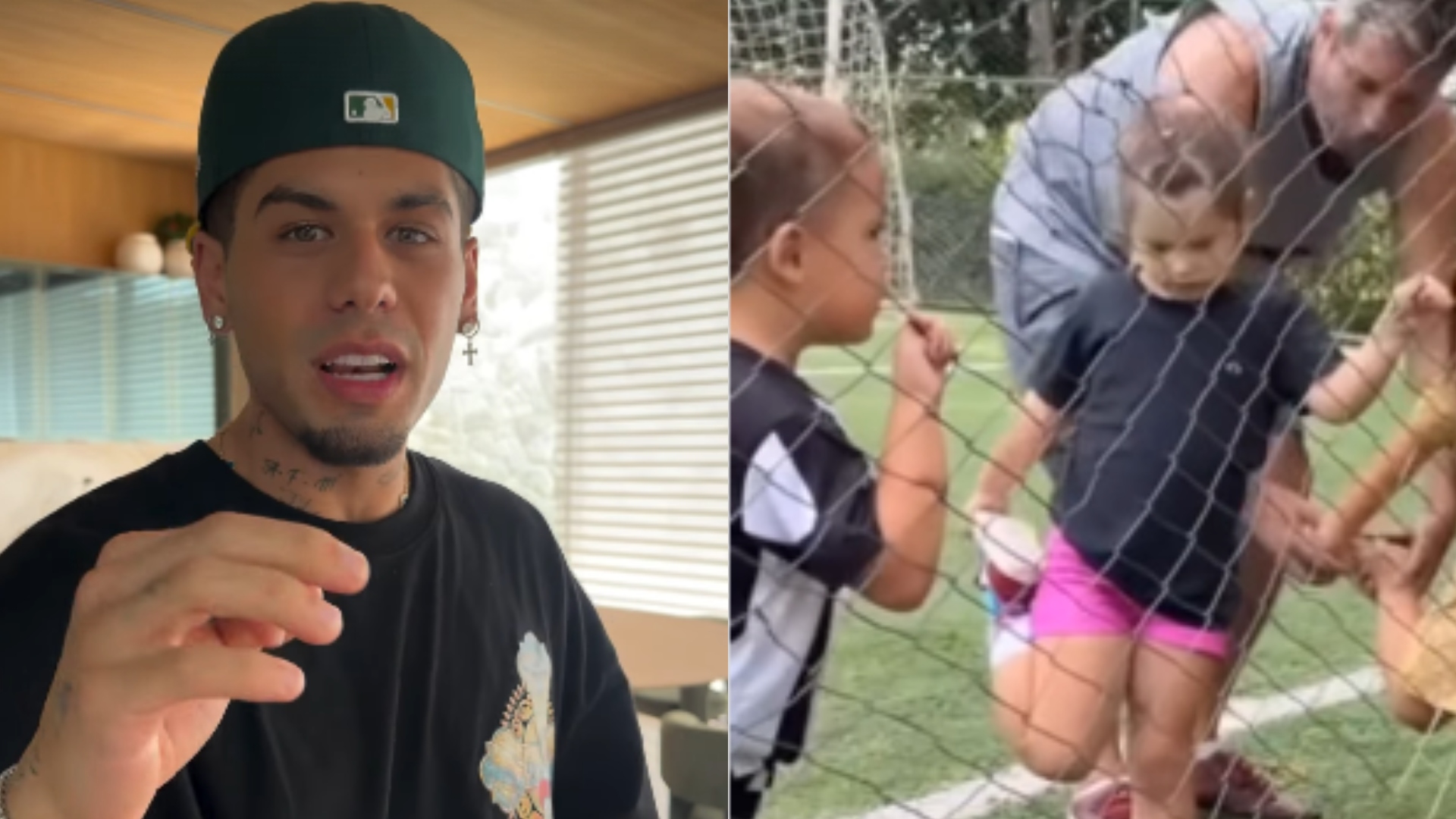 Zé Felipe sai em defesa da filha após comentário maldoso e detona: ‘Um fodid*’