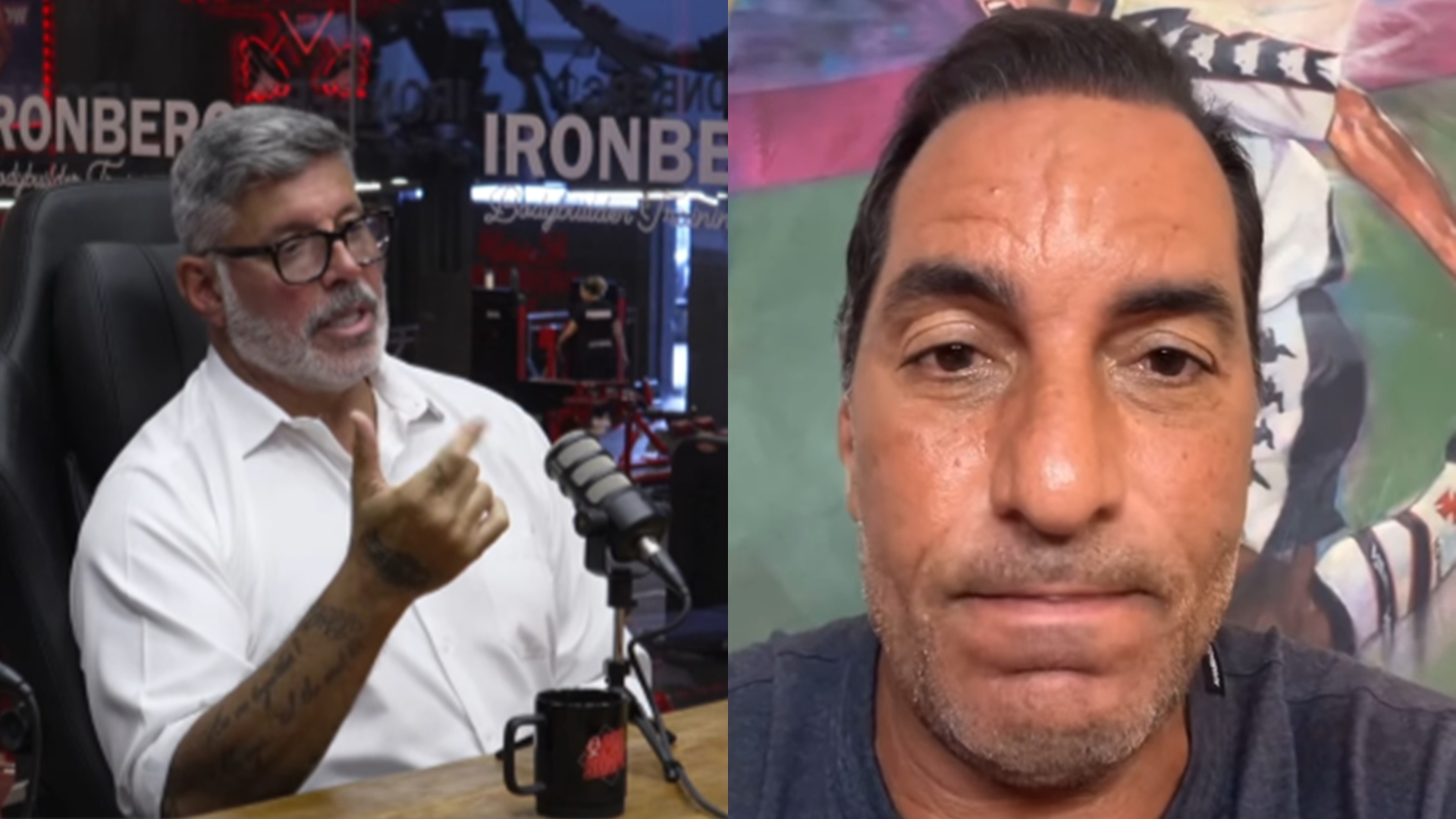 Alexandre Frota revela briga com Edmundo por causa filho que tem o nome dele, mas é do ex-jogador