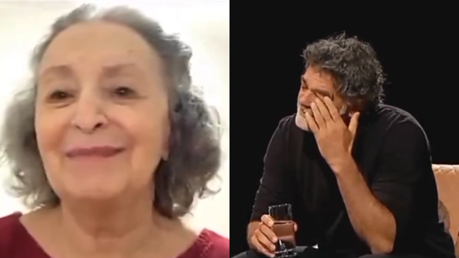 Ana Lucia Torre faz Eduardo Moscovis chorar com depoimento: ‘Um grande amor’