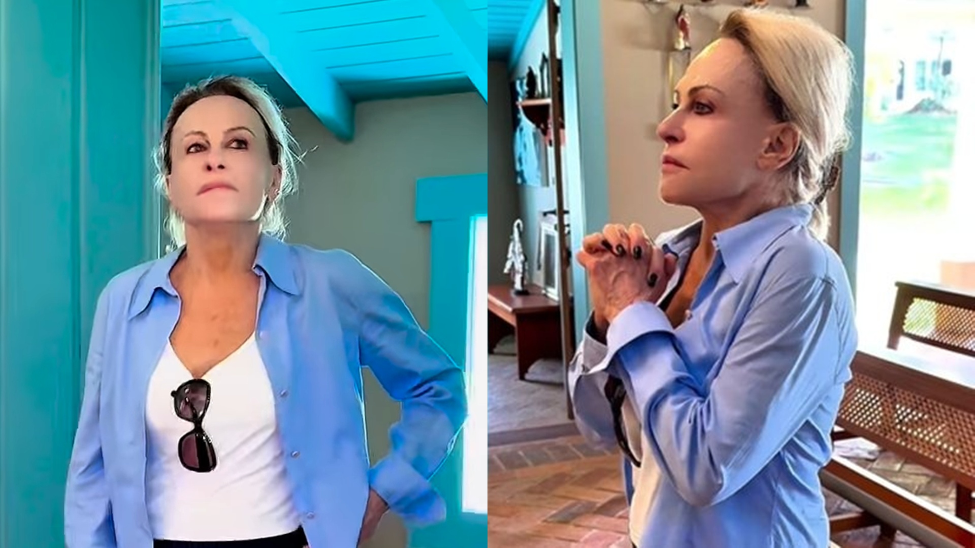 Ana Maria Braga se emociona ao exibir detalhes da capela que construiu: ‘Muito amor’