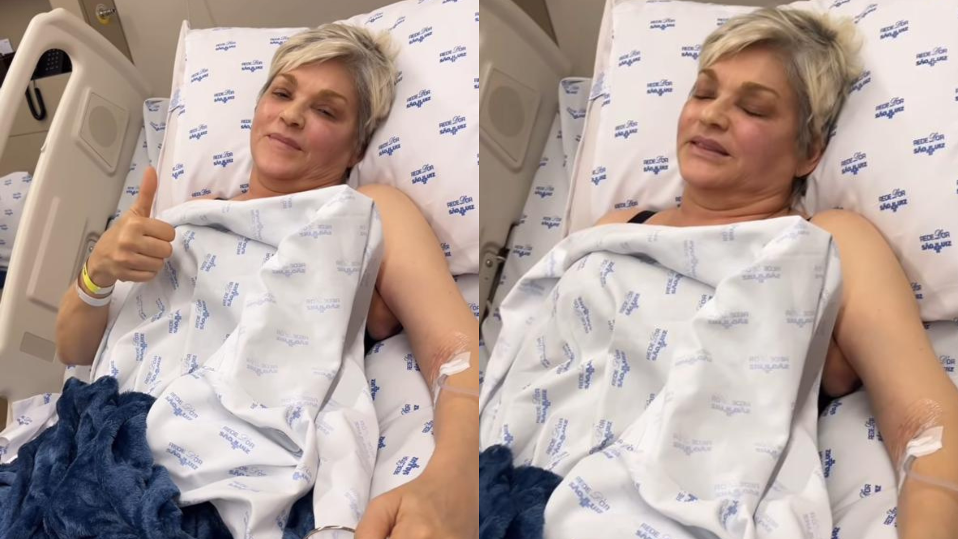 Andrea Nóbrega passa por cirurgia após problemas nos seios: ‘Dar uma puxadinha’