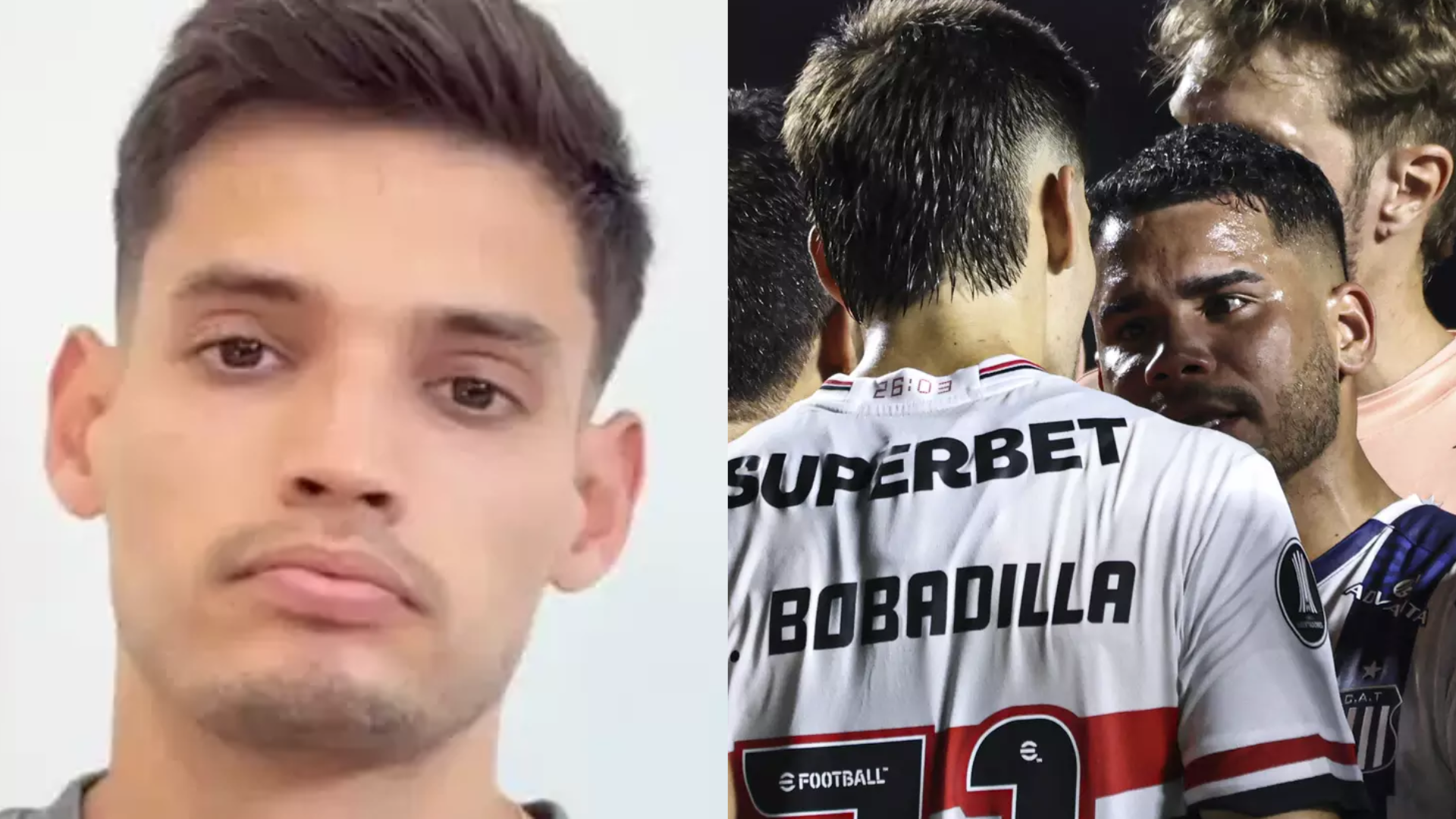 Após ser xenofóbico, jogador do São Paulo se pronuncia: ‘Morto de fome’