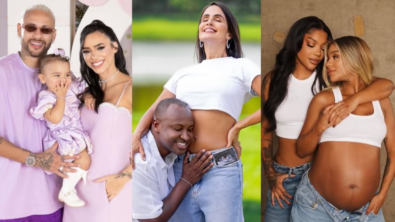 Bebês à bordo! 10 famosas que vão passar o Dia das Mães grávidas