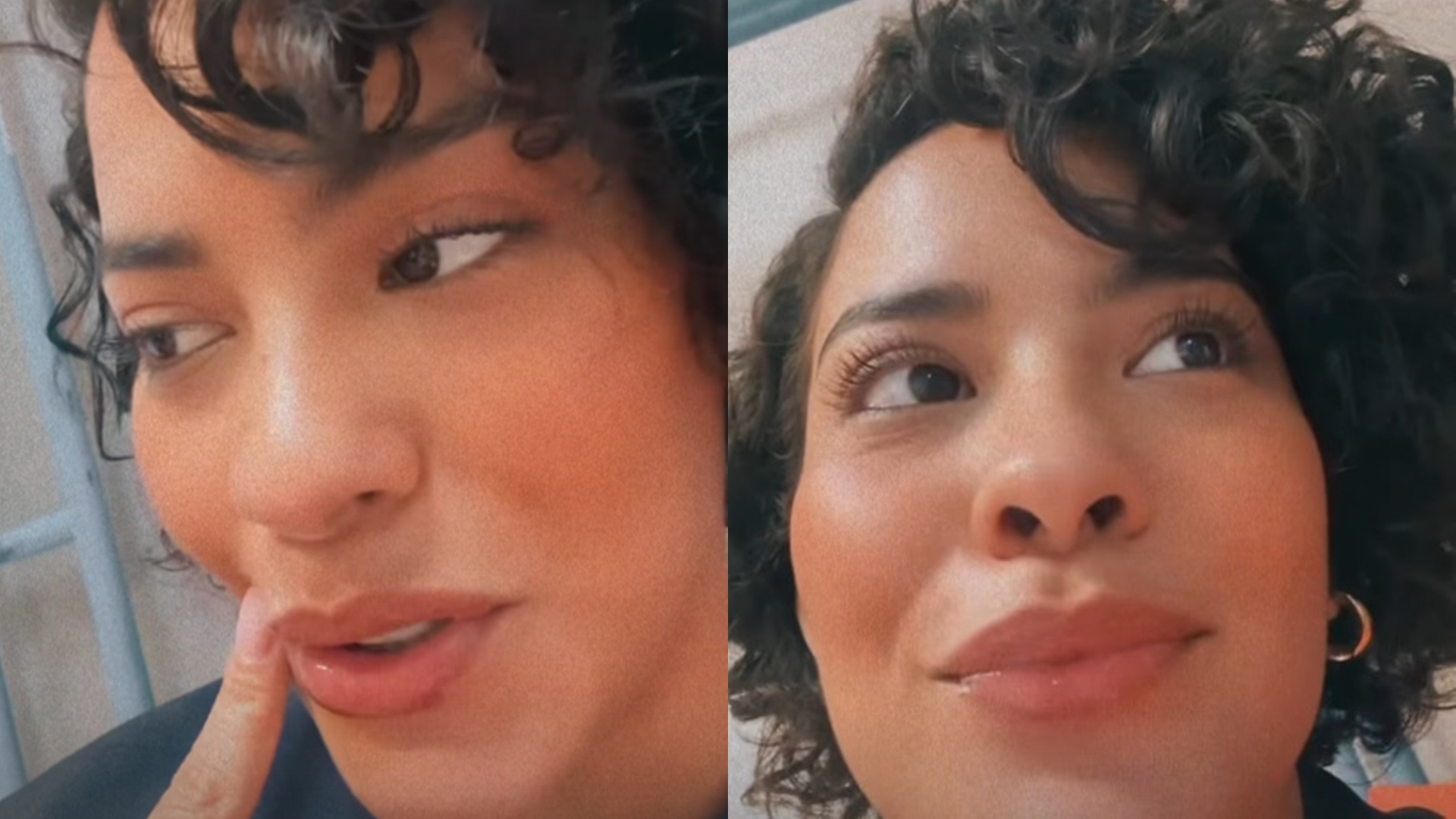 Bella Campos grava vídeo nos bastidores de Vale Tudo e faz alerta: ‘Eu não posso’
