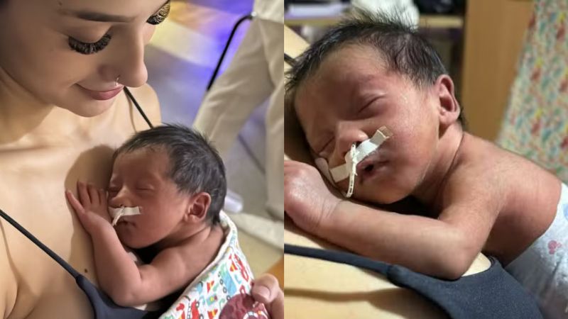 Bia Miranda atualiza o estado de saúde de sua filha, Maysha: ‘Primeira vez’