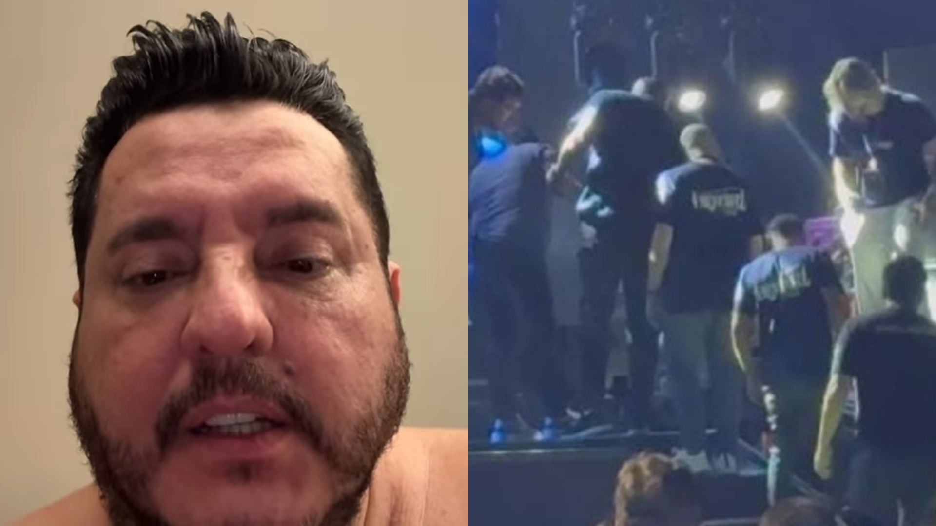 Bruno atualiza estado de saúde de Marrone após acidente em show: ‘Quase me matou do coração’