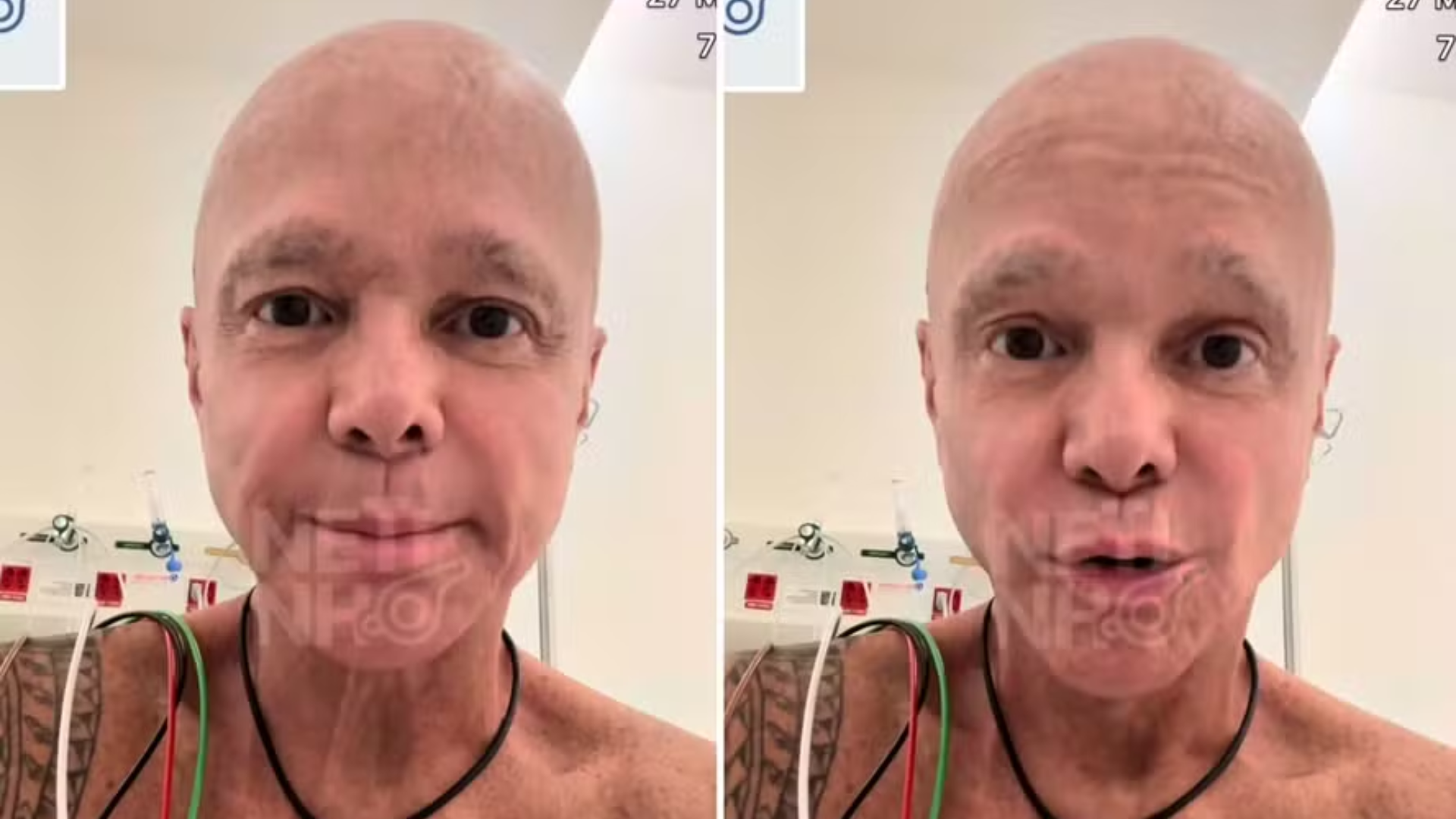 Cantor Netinho finaliza nova etapa de quimioterapia: ‘Tomei 128 injeções’