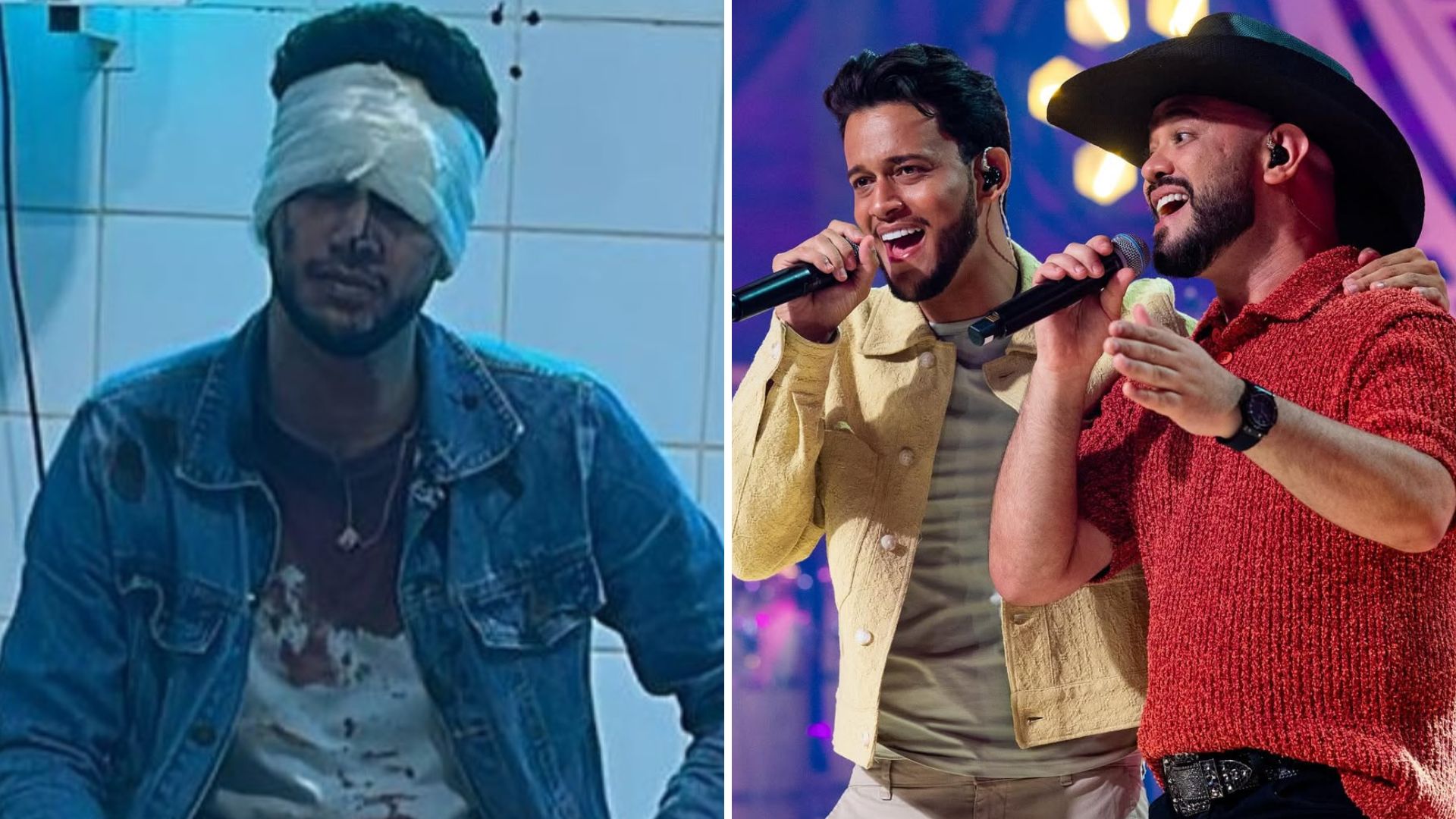 Cantor sertanejo sofre traumatismo craniano após grave acidente: ‘Não consigo’