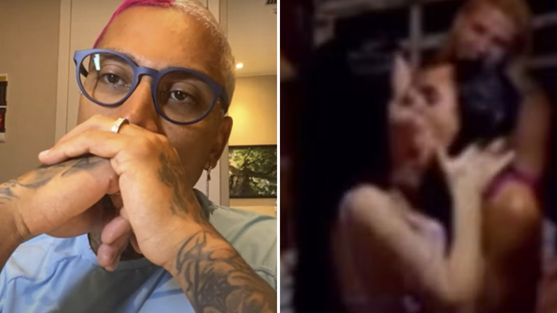 Chifre autorizado? Dynho revela ‘combinado’ após MC Mirella beijar outra: ‘Qual o problema?’