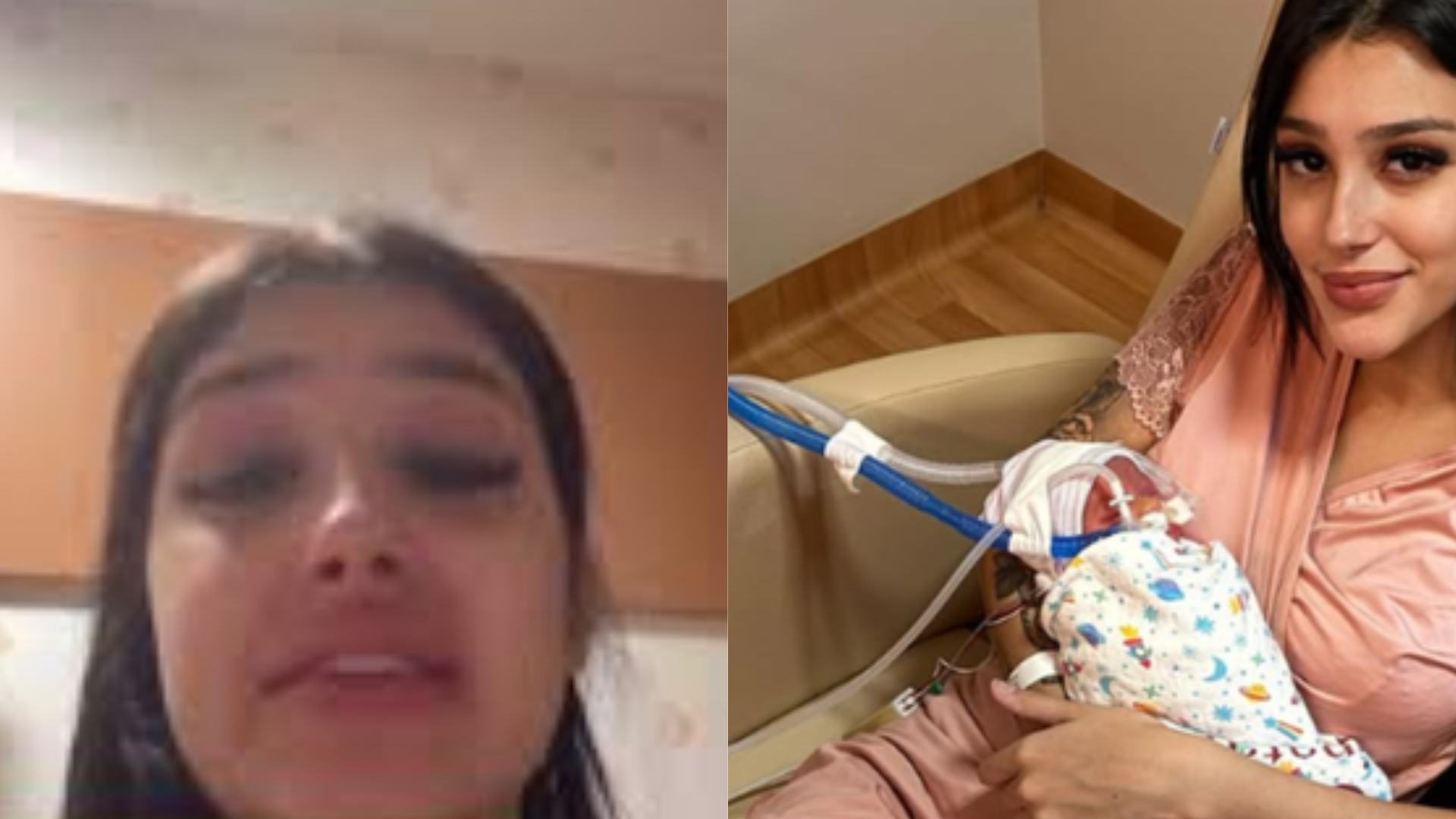 Com a filha na UTI, Bia Miranda quase capota o carro em manobra arriscada: ‘Causa acidente’