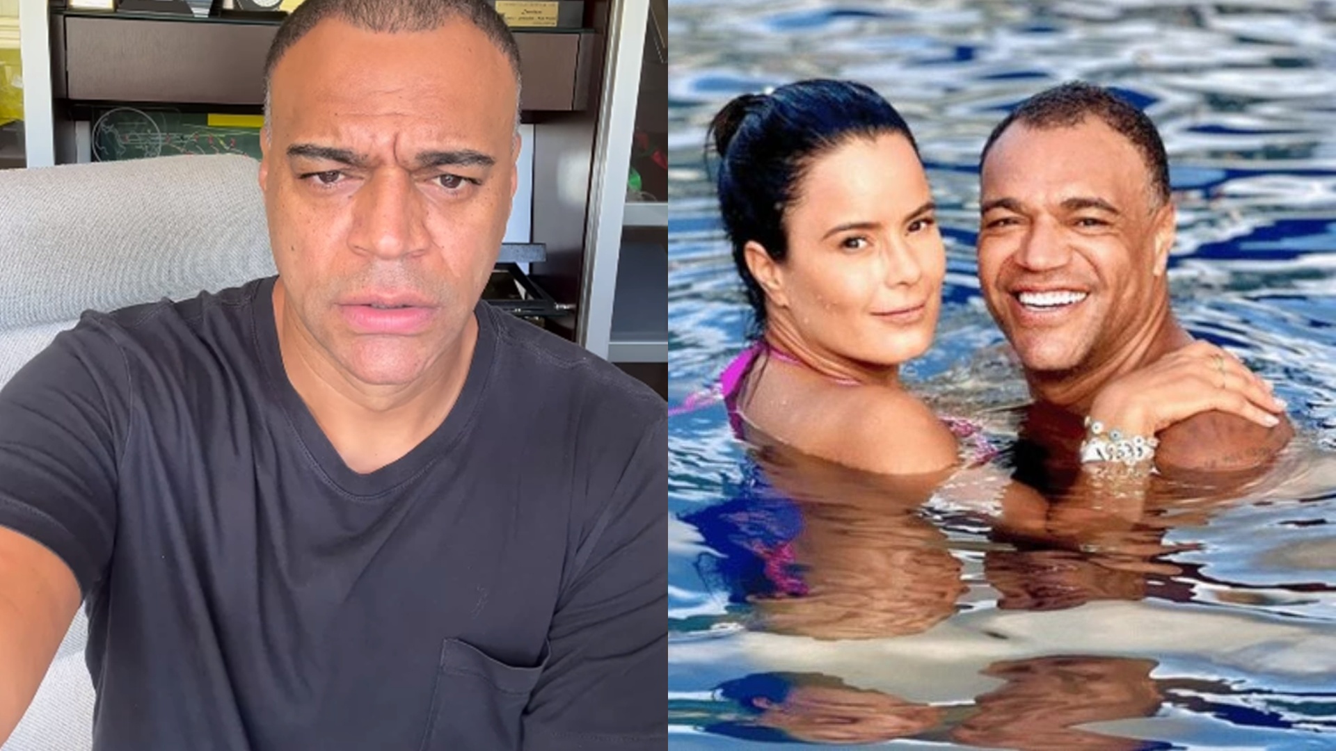 Denilson expõe reação de Zezé di Camargo sobre namoro com Luciele: ‘Queriam saber’