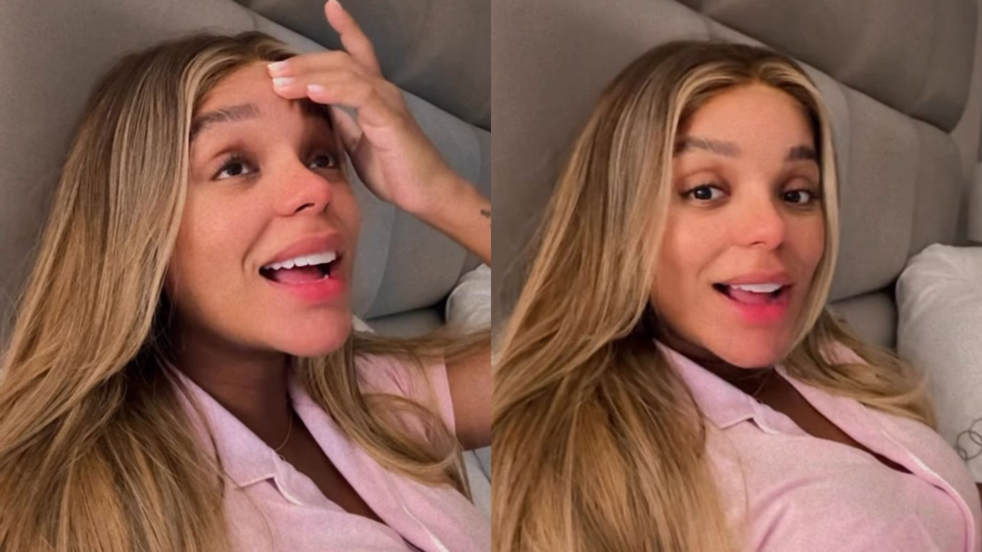 Esposa de Ludmilla, Brunna Gonçalves revela que não teve o parto que queria: ‘Fiz tudo’