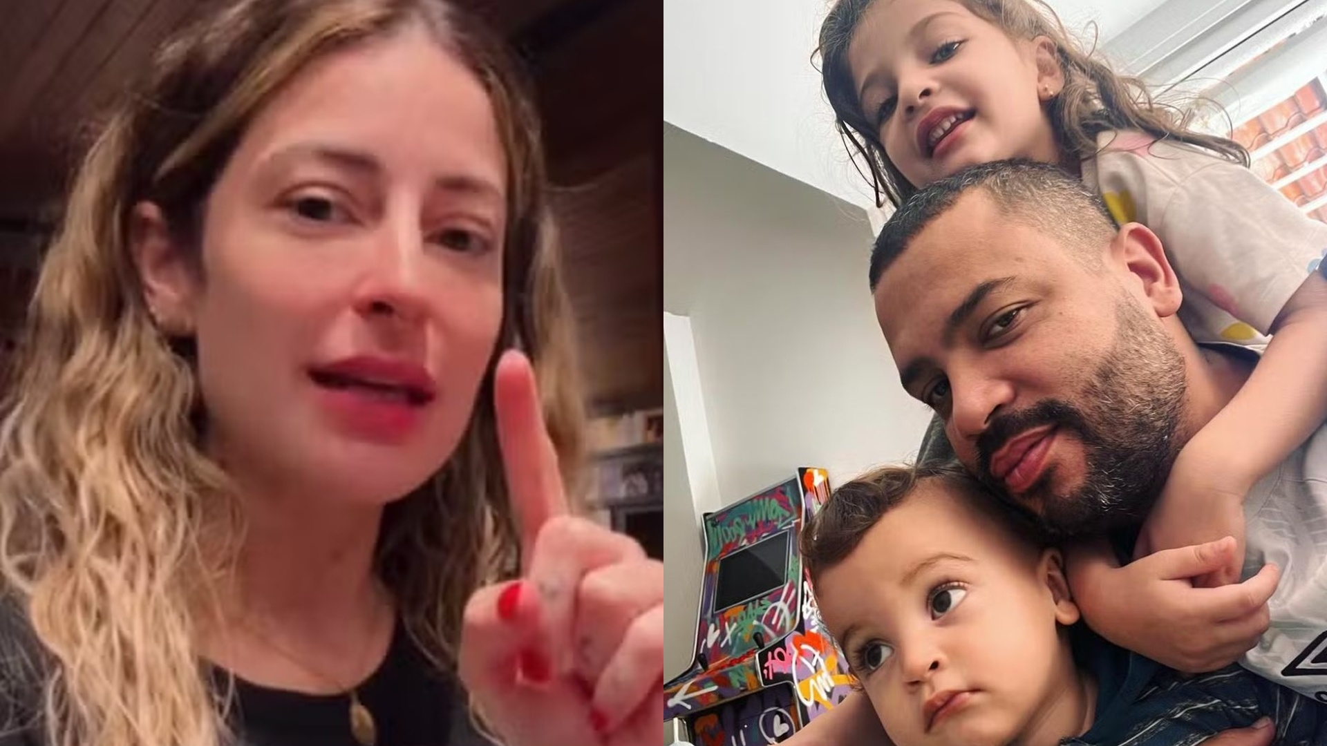 Ex de Projota detalha criação dos filhos com o cantor: ‘É o mínimo que eu aceito’