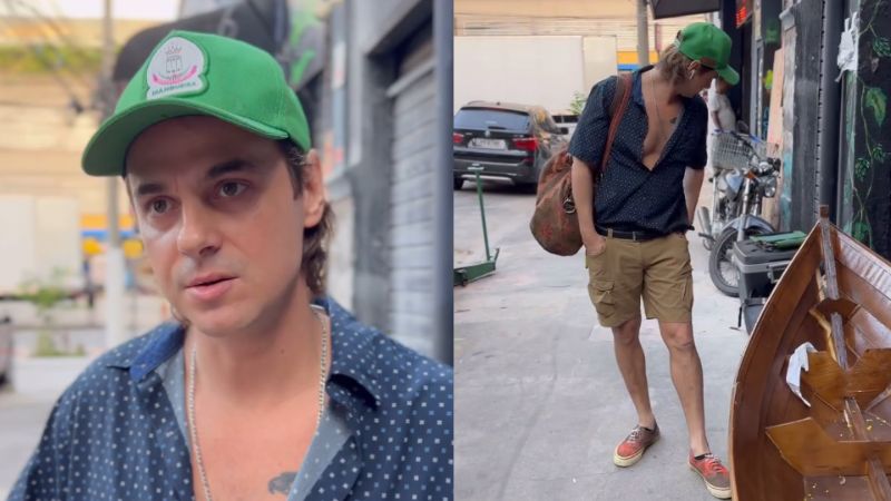 Atual vendedor ambulante, Daniel Erthal desabafa sobre rótulo de ‘playboy’