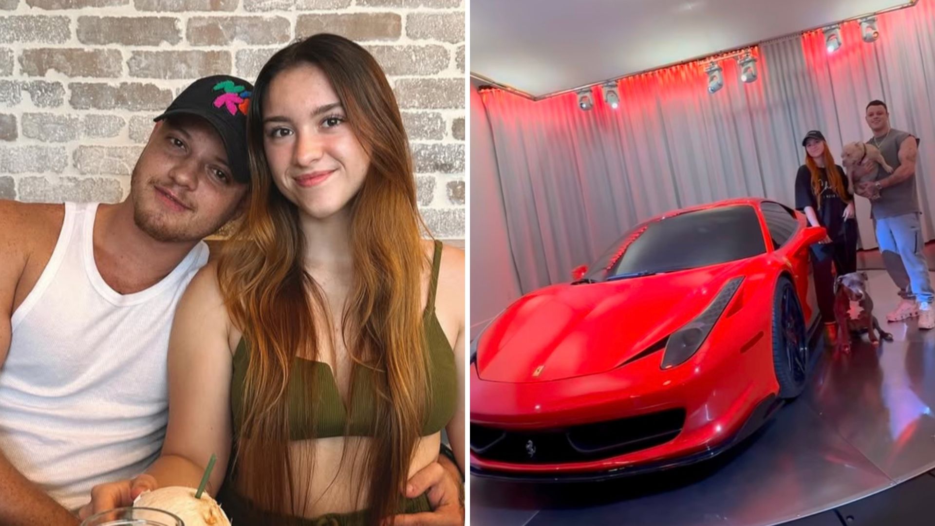 Filha de Gugu Liberato e namorado compram Ferrari de R$ 3 milhões