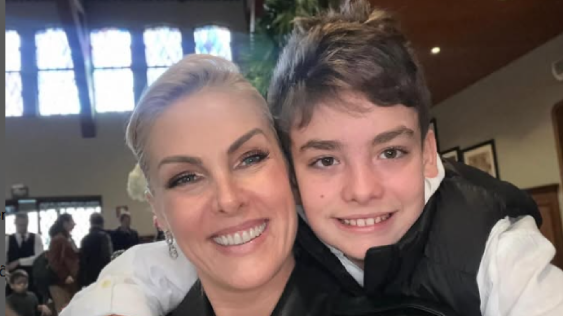 Filho de Ana Hickmann faz pedido para o casamento religioso da mãe: ‘Eu que vou’