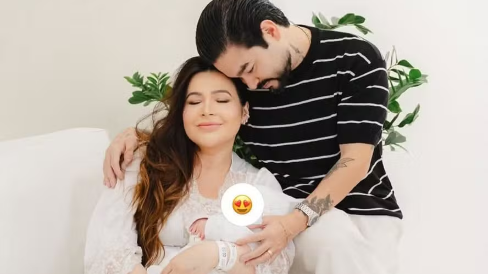 Filho recém-nascido de Yudi Tamashiro recebe alta do hospital