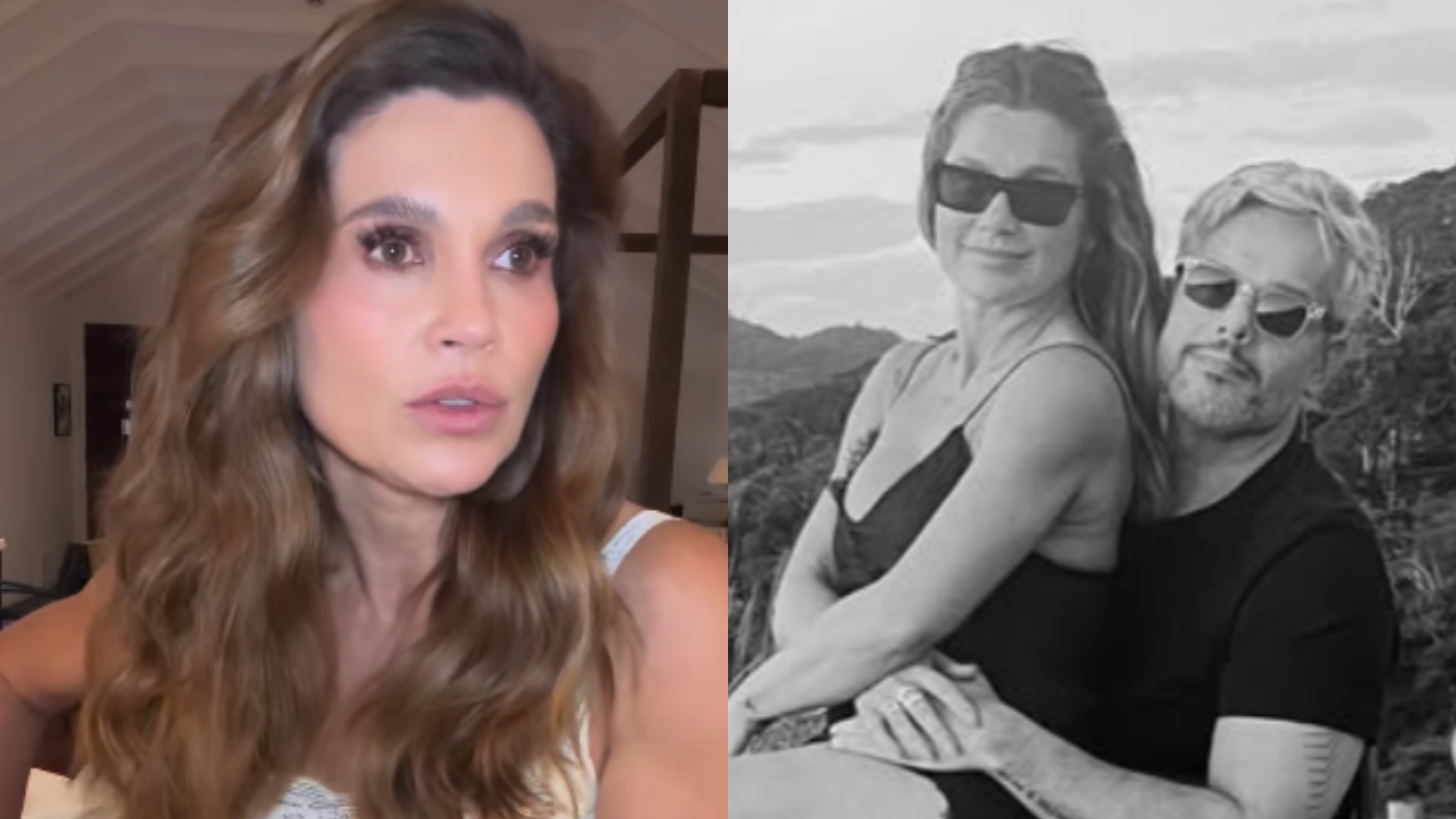 Flávia Alessandra desabafa sobre afastamento de Otaviano Costa: ‘Bem difícil’