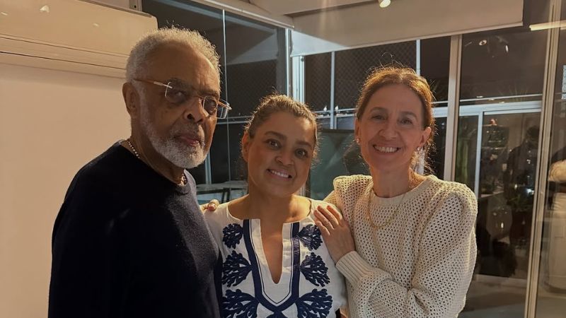 Gilberto Gil comemora alta de Preta Gil após nova internação: ‘De volta em casa’