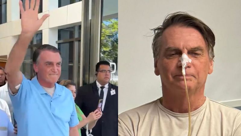 Jair Bolsonaro recebe alta hospitalar após cirurgia e 22 dias de internação