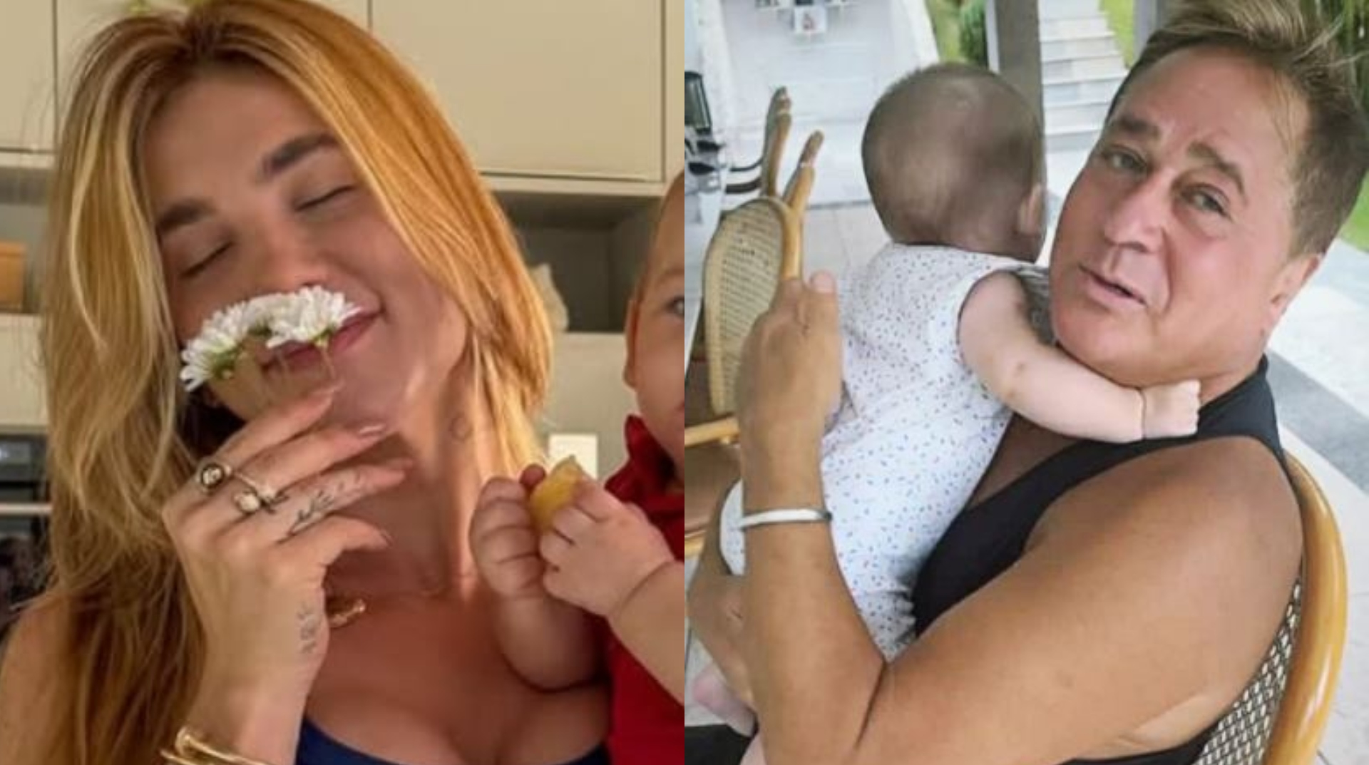 Virginia posta foto do filho e semelhança com Leonardo impressiona: ‘A cara do vô’