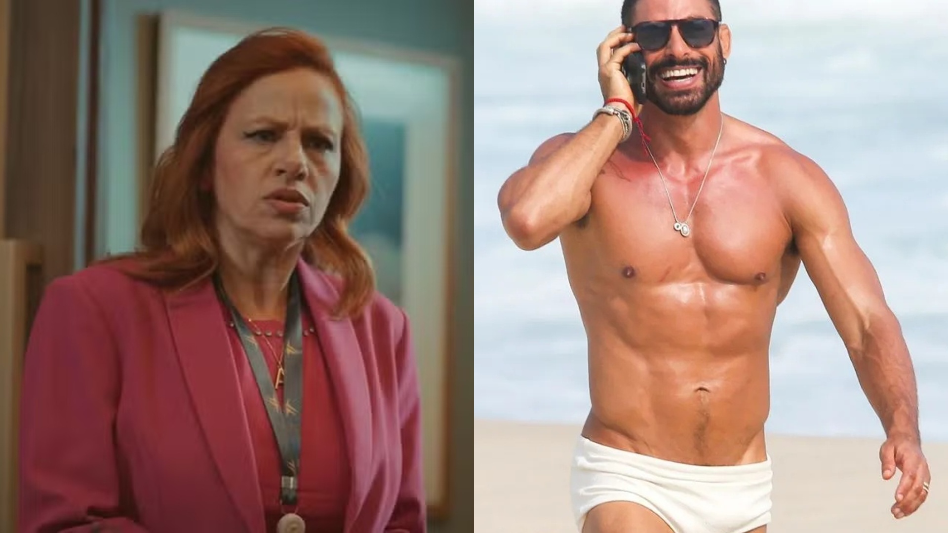 Karine Teles dá basta sobre exclusão de Cauã Reymond em festa de Vale Tudo: ‘Eu acho’