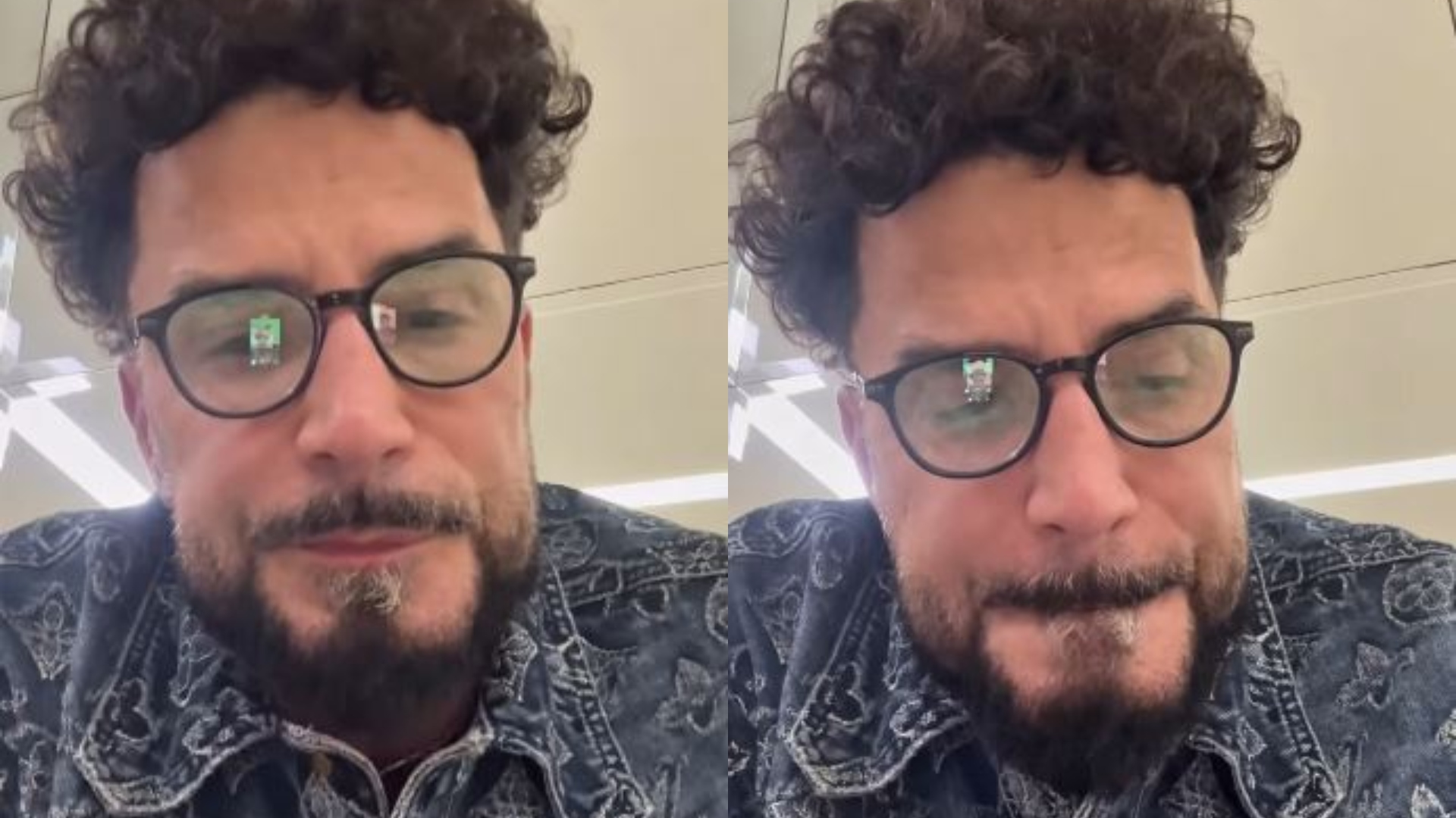Latino sofre ameaças do próprio filho dependente químico e expõe agressão: ‘Sociopatia’