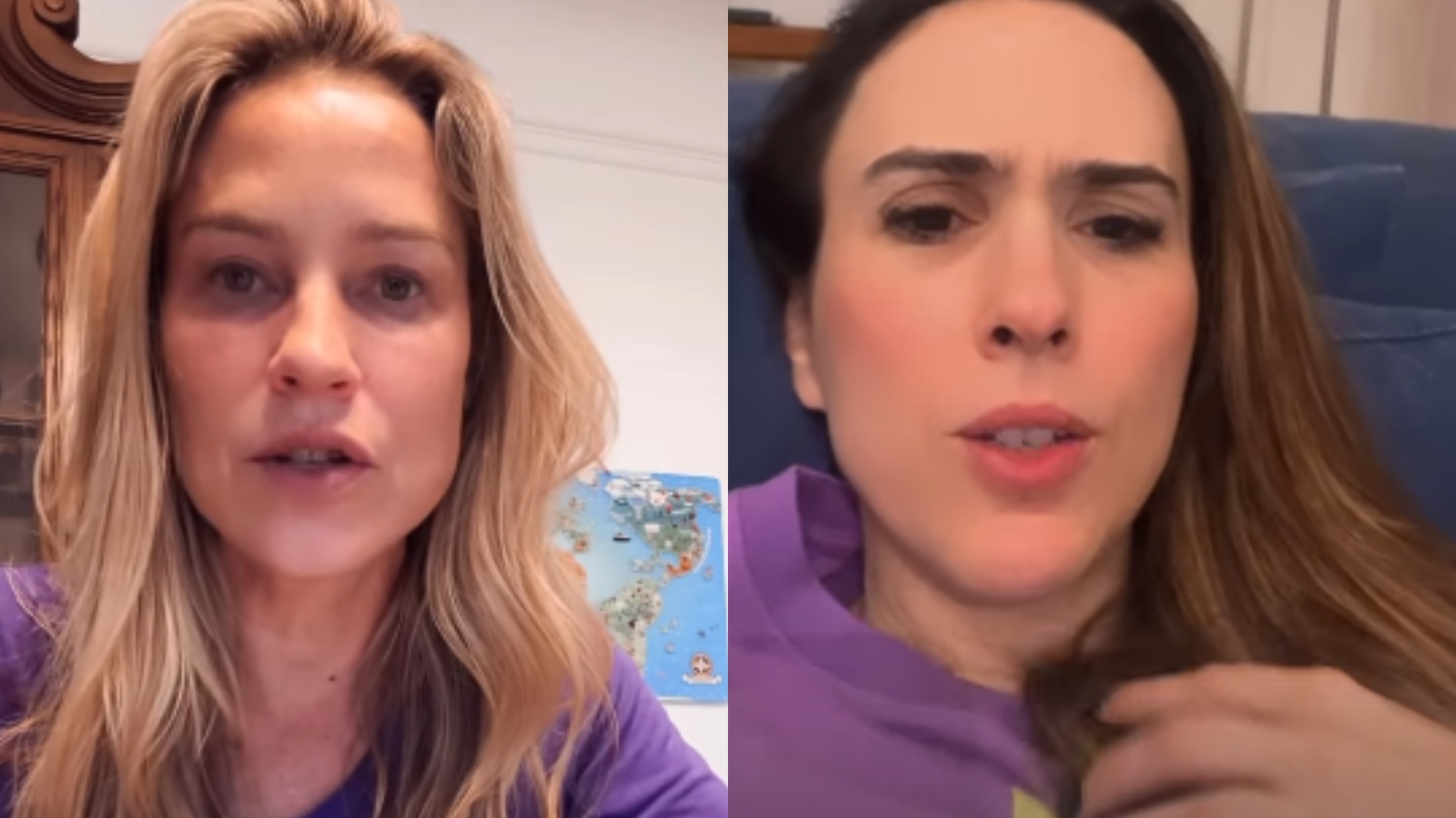 Afiada, Luana Piovani cutuca Tata Werneck e TV Globo após comparação: ‘Falta dinheiro’